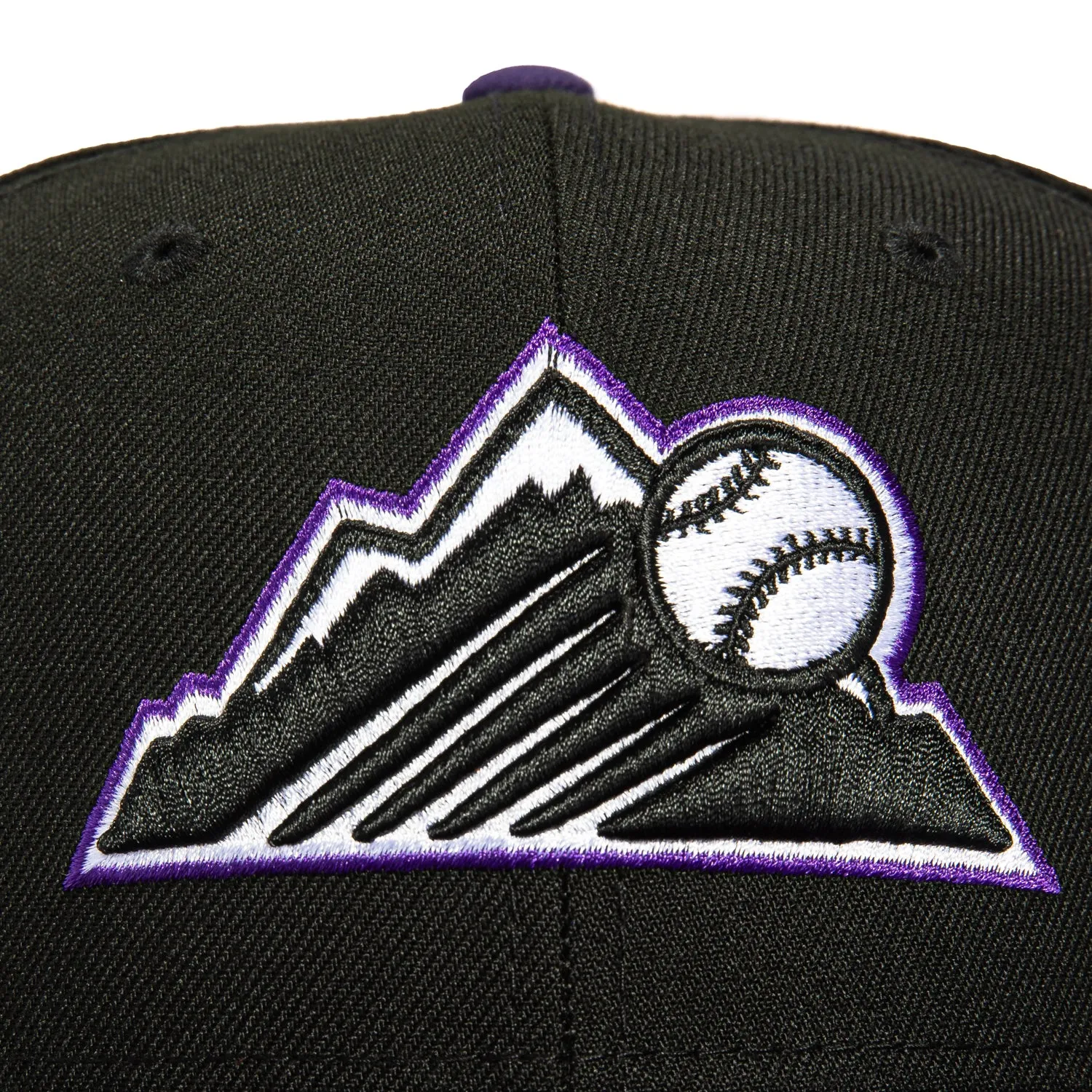 New Era 59Fifty Colorado Rockies 2025 City Connect Game Hat - Black, Purple
