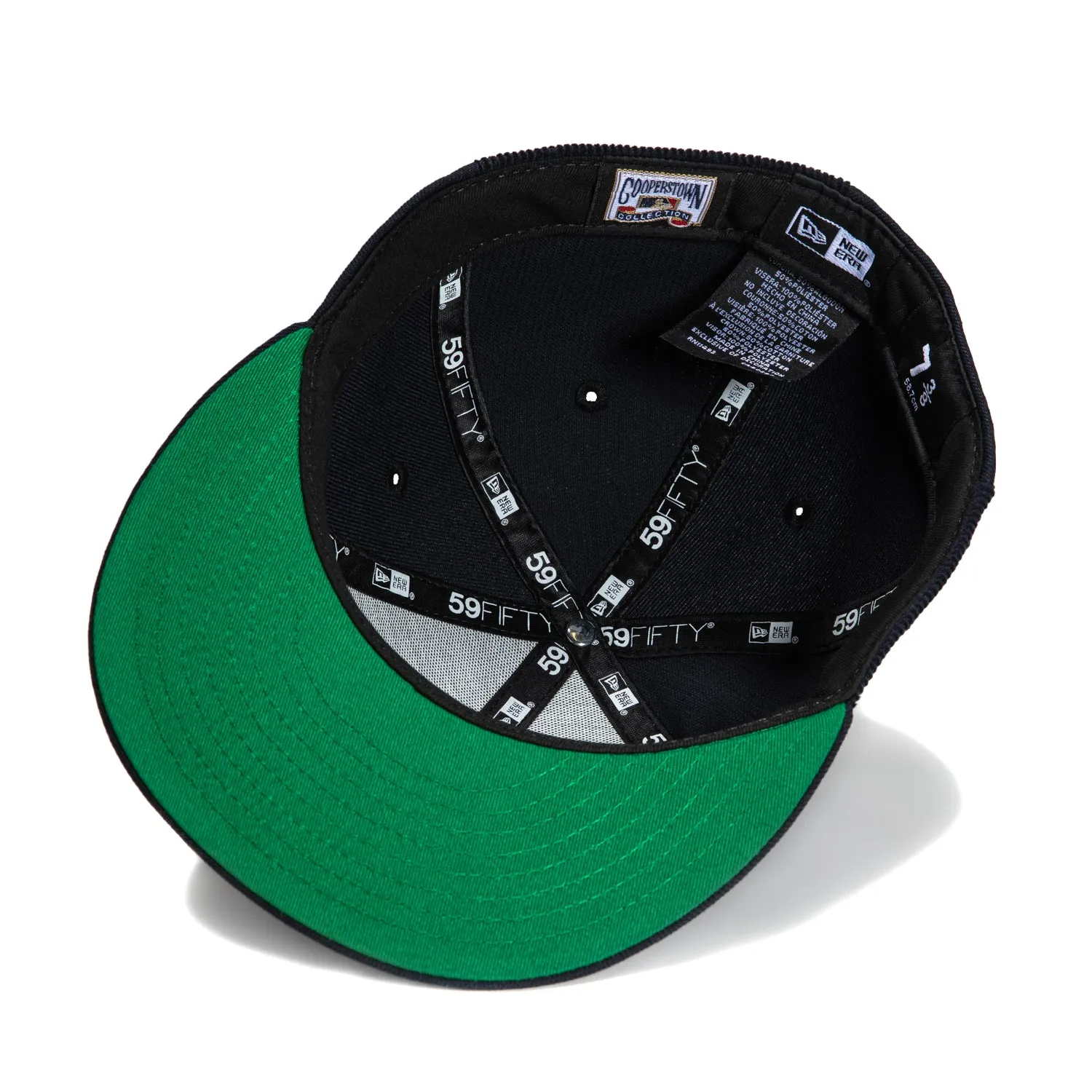 New Era 59Fifty Corduroy San Francisco Giants Battle of the Bay Patch Pinwheel Script Hat - Navy. White