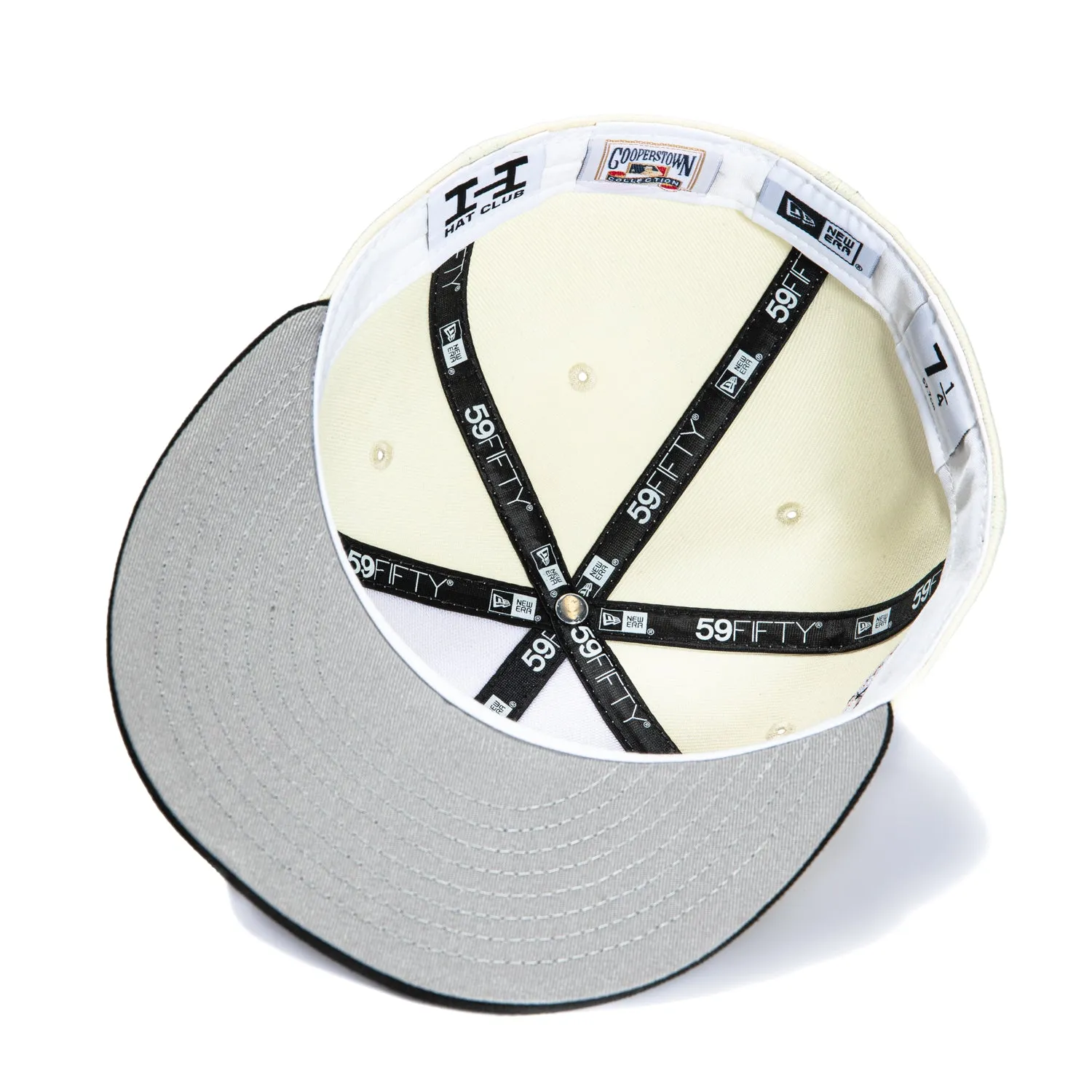 New Era 59Fifty Corduroy Script Baltimore Orioles 30th Anniversary Stadium Patch Hat - White, Black