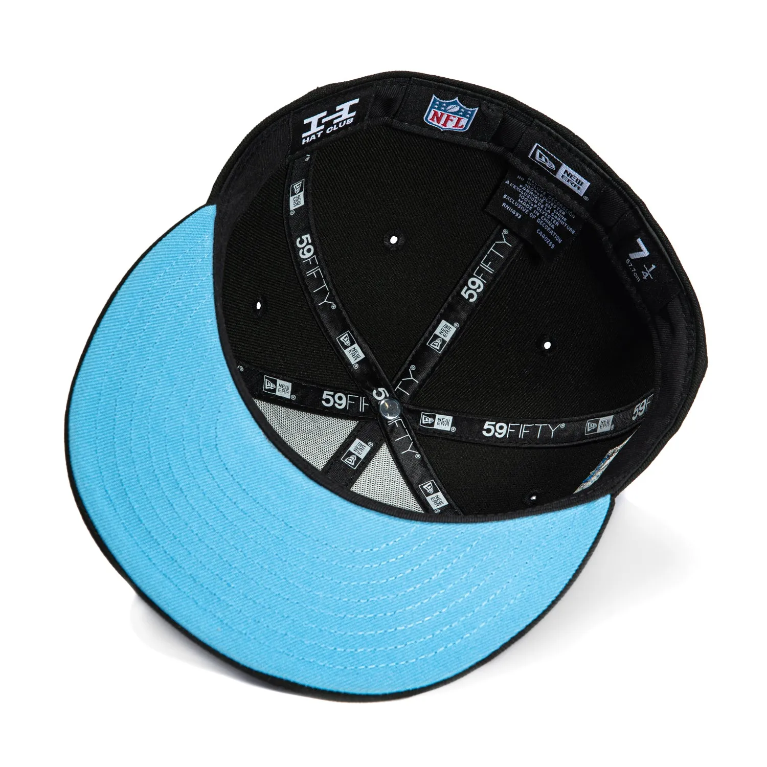 New Era 59Fifty Detroit Lions 75th Anniversary Patch Hat - Black