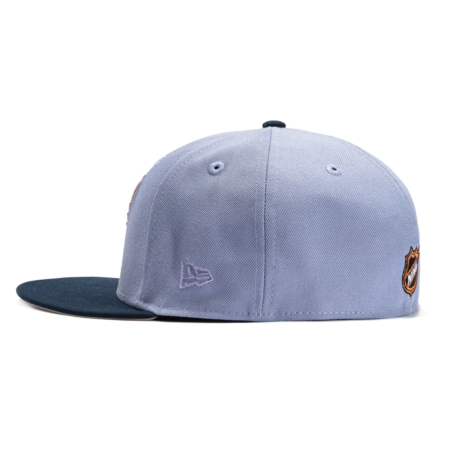 New Era 59Fifty Detroit Red Wings 2008 Stanley Cup Patch Hat - Lavender, Navy