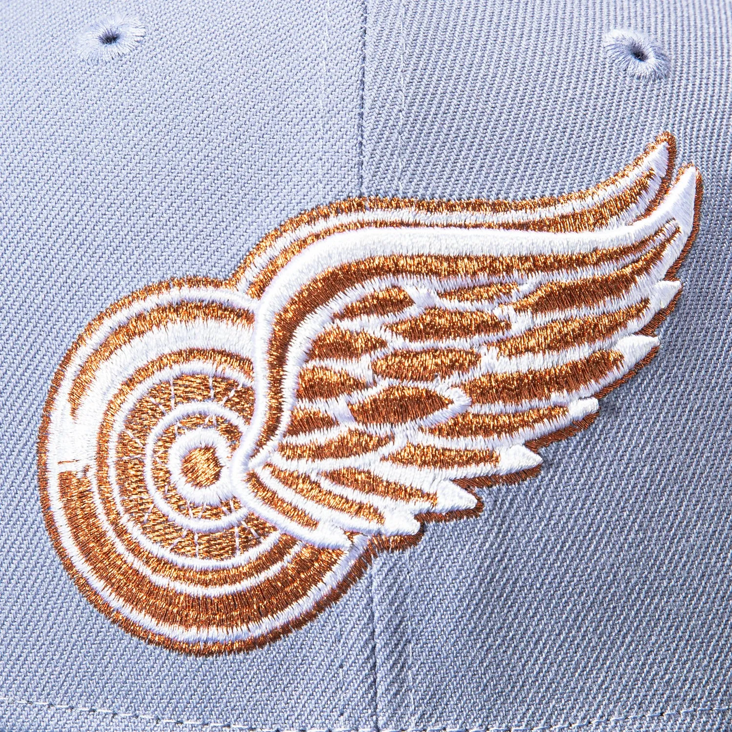 New Era 59Fifty Detroit Red Wings 2008 Stanley Cup Patch Hat - Lavender, Navy