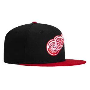 New Era 59Fifty Detroit Red Wings OTC Hat - Black, Red