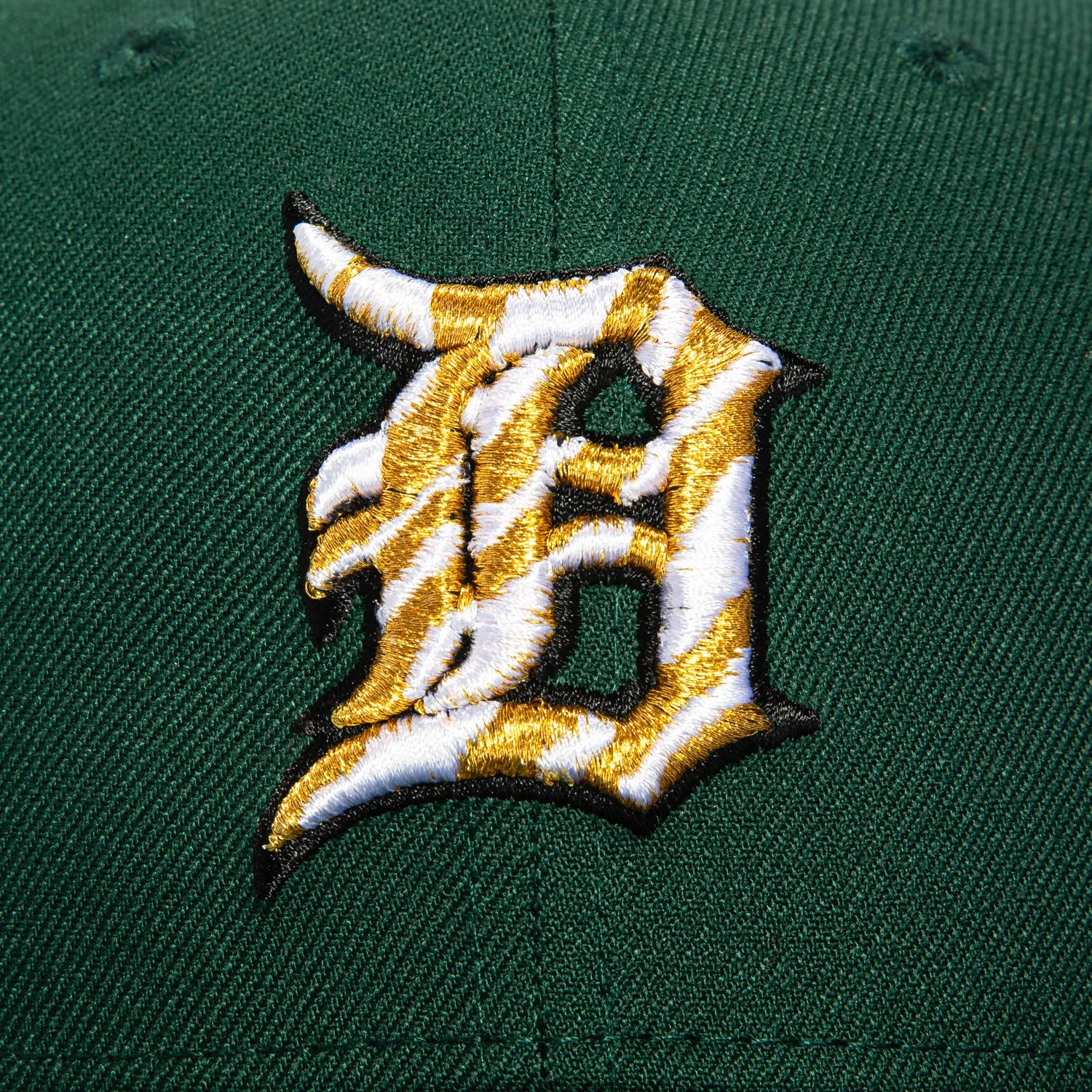 New Era 59Fifty Detroit Tigers 1971 All Star Game Patch BP Hat - Green, Metallic Gold