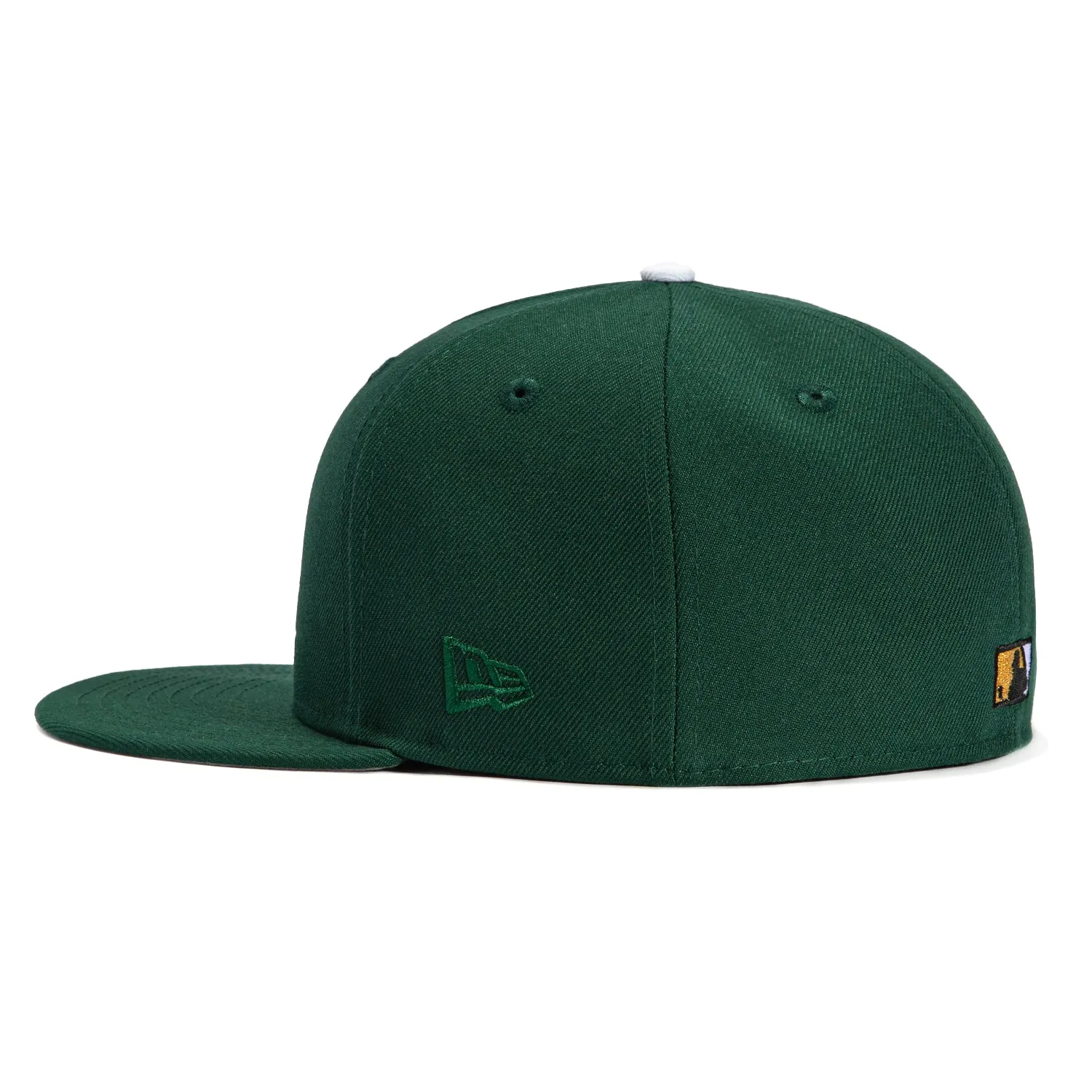 New Era 59Fifty Detroit Tigers 1971 All Star Game Patch BP Hat - Green, Metallic Gold