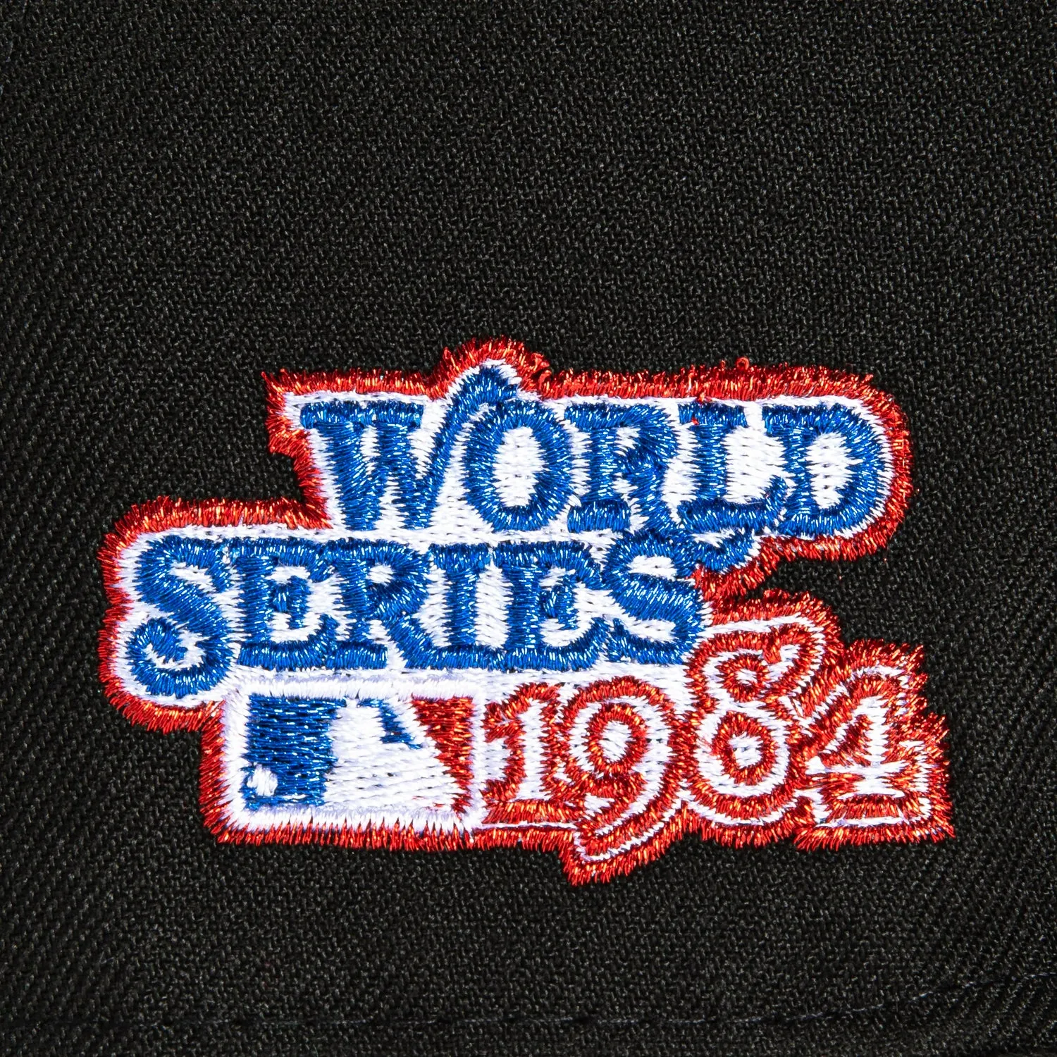 New Era 59Fifty Detroit Tigers 1984 World Series Patch Hat -  Black, White