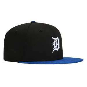 New Era 59Fifty Detroit Tigers Hat - Black. Royal. White