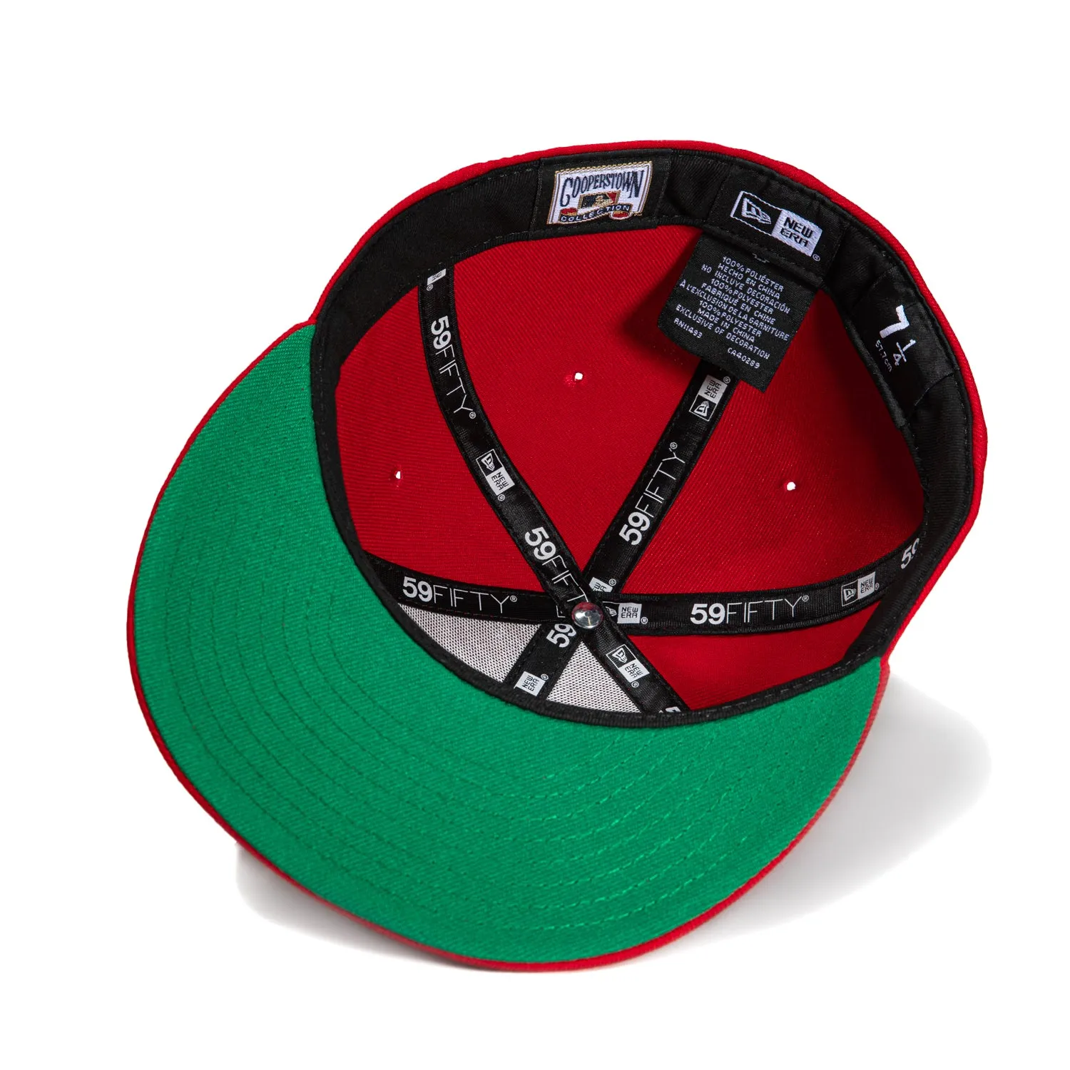 New Era 59Fifty Detroit Tigers Stadium Patch Word Hat - Red. White