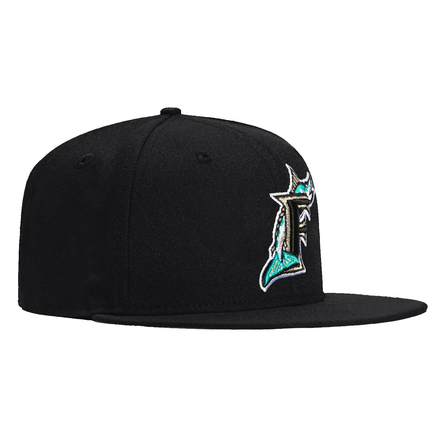New Era 59Fifty Florida Marlins 1997 World Series Patch Hat - Black