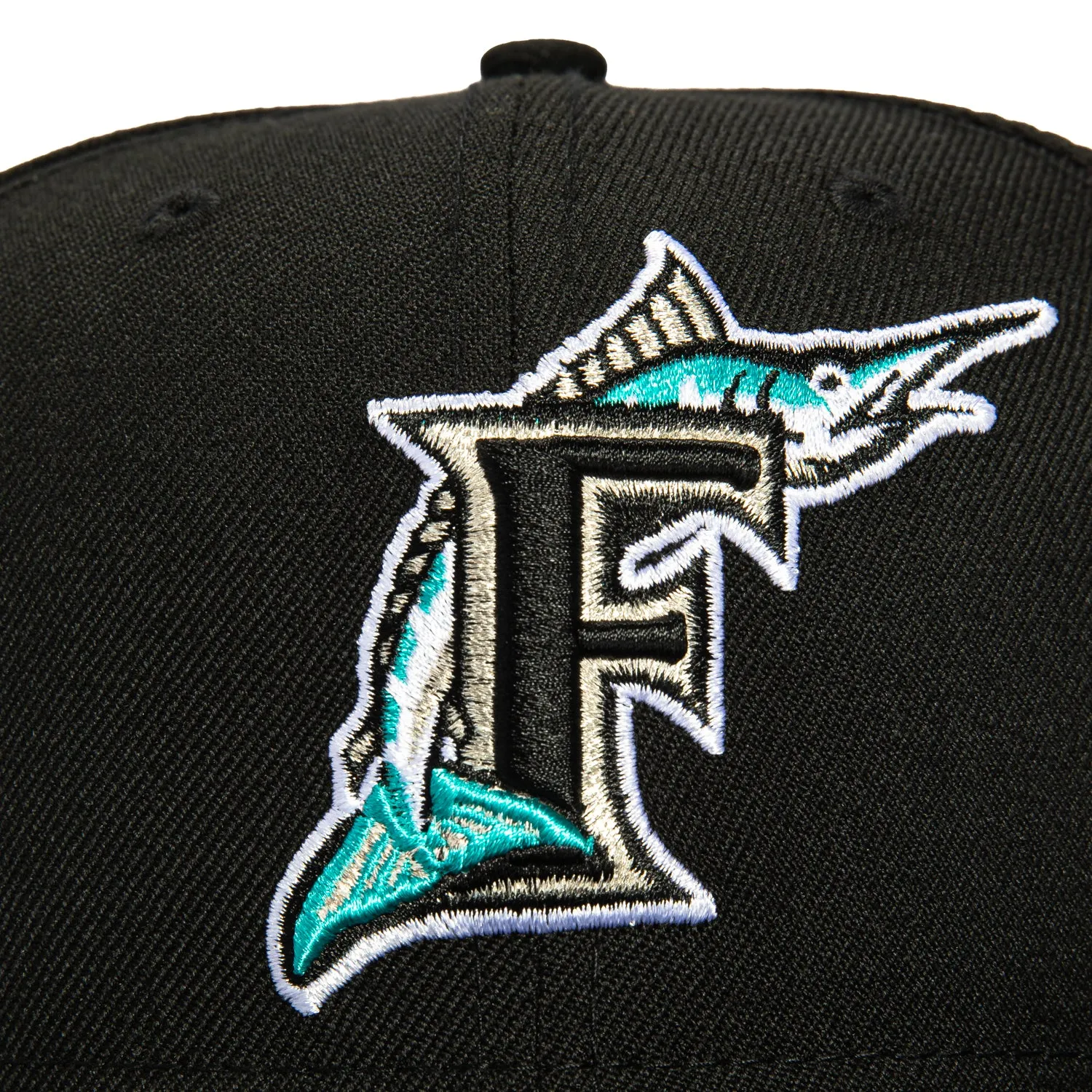 New Era 59Fifty Florida Marlins 1997 World Series Patch Hat - Black