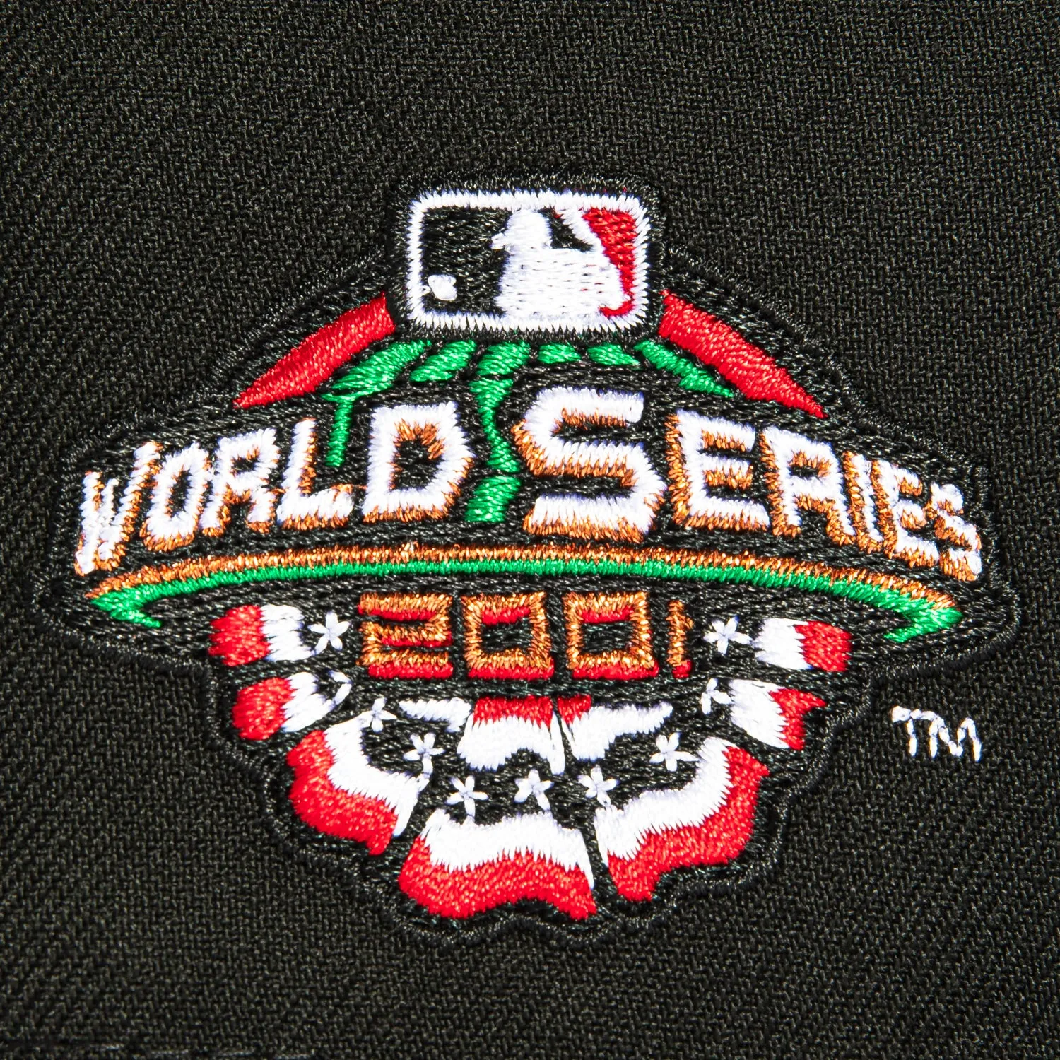 New Era 59Fifty Green Leaf Camo Arizona Diamondbacks 2001 World Series Patch D Hat - Black, Realtree
