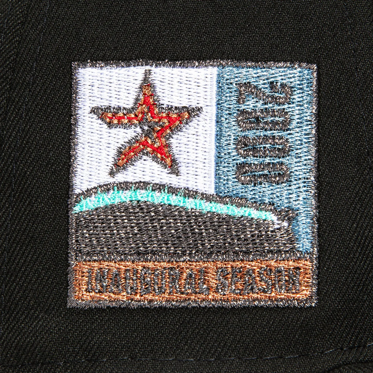 New Era 59Fifty Houston Astros 2000 Inaugural Patch Hat - Black