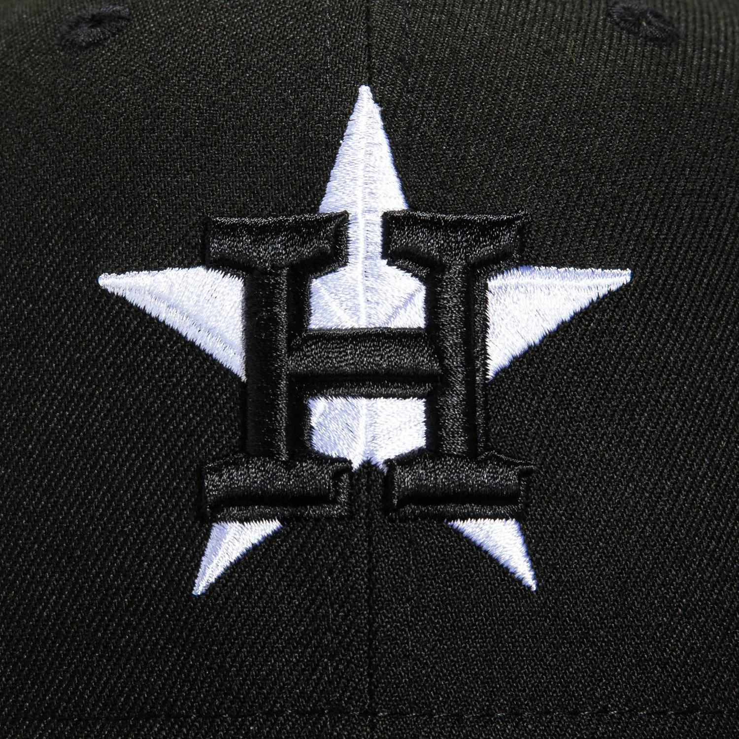 New Era 59Fifty Houston Astros 2022 World Series Patch Hat -  Black. White