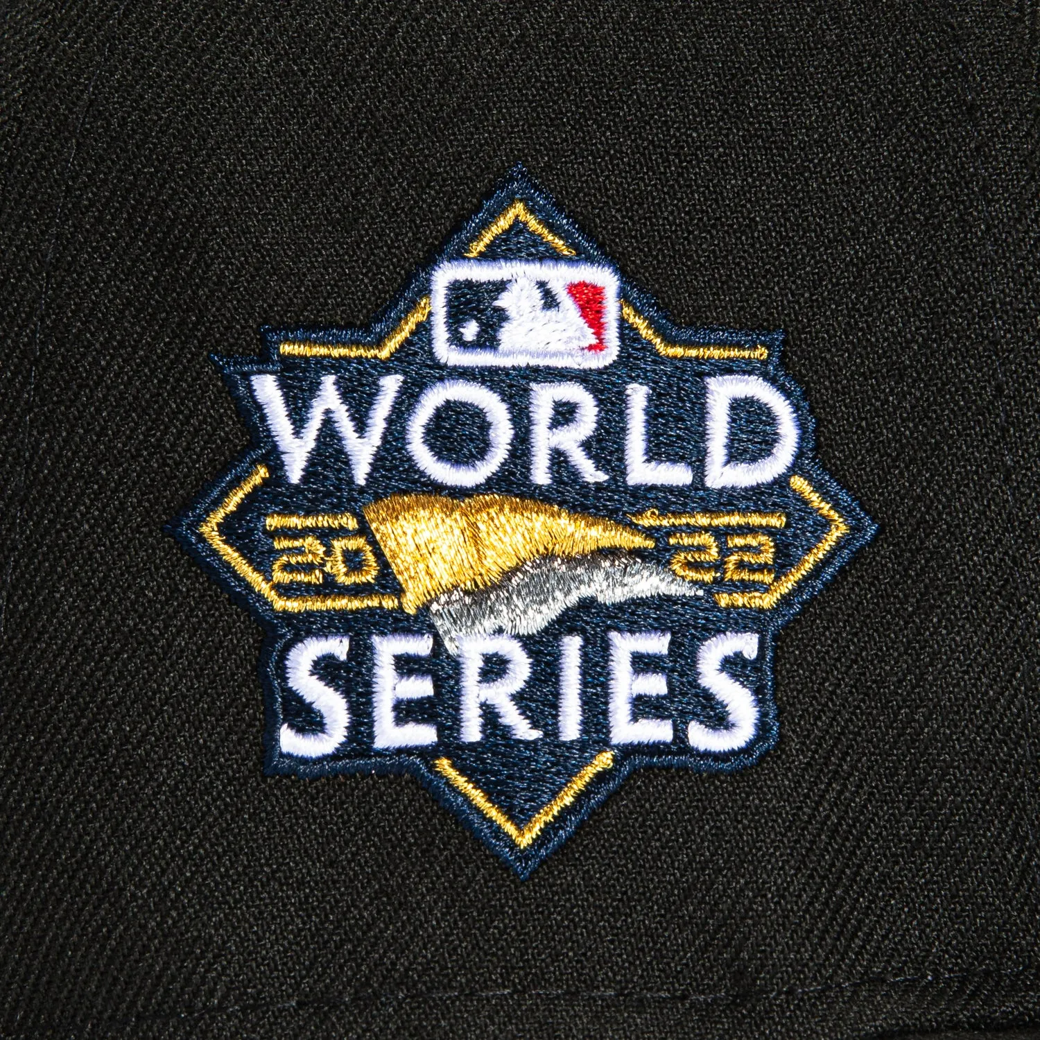 New Era 59Fifty Houston Astros 2022 World Series Patch Hat -  Black. White