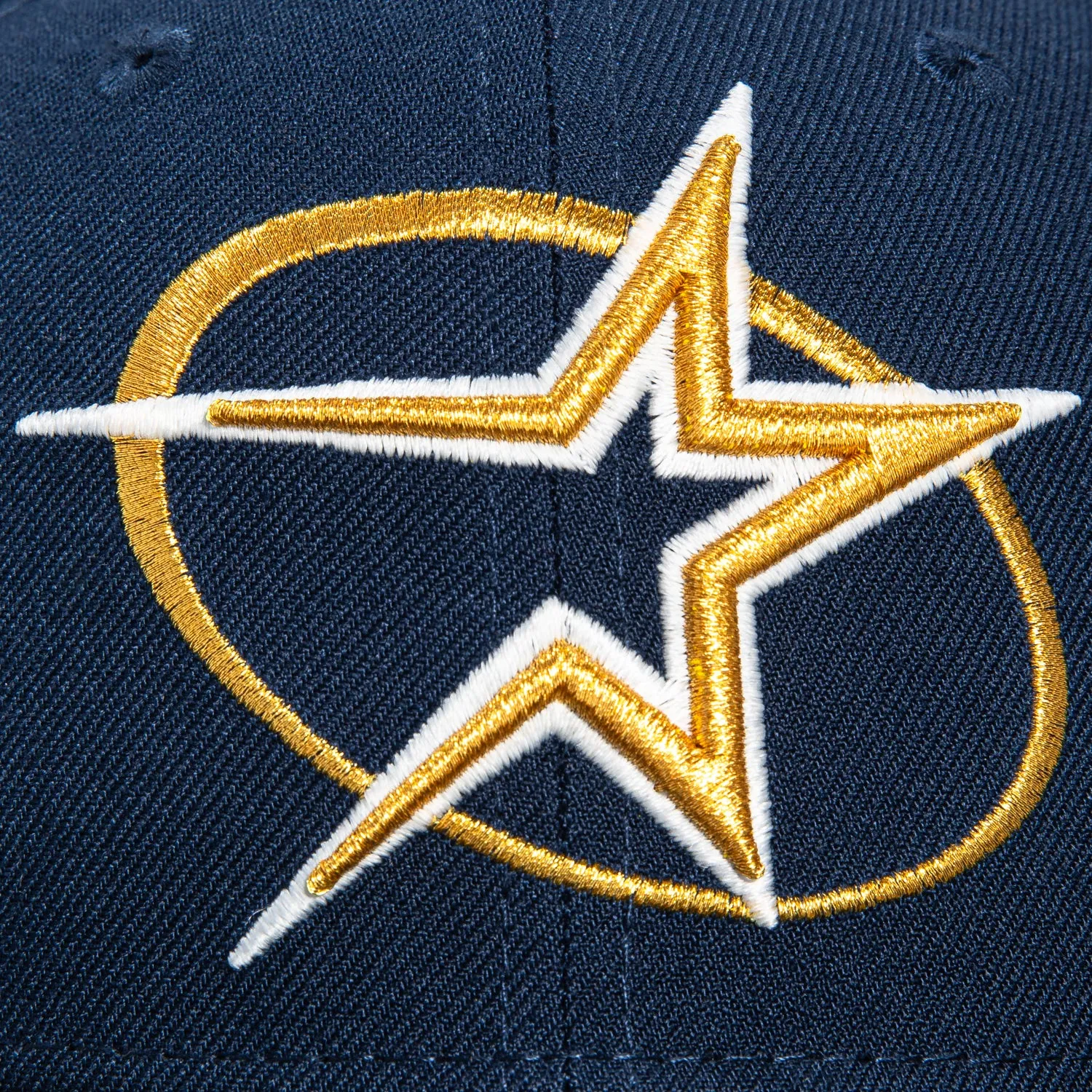 New Era 59Fifty Houston Astros 35th Anniversary Stadium Patch BP Hat - Navy. Black