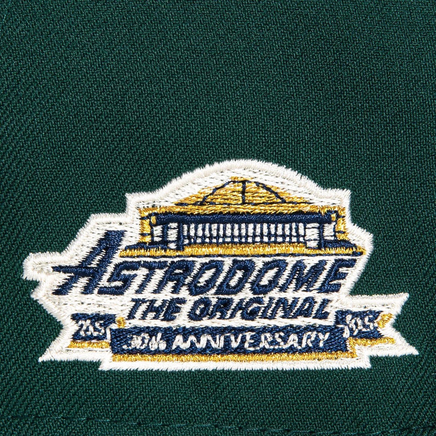 New Era 59Fifty Houston Astros Astrodome Patch Hat - Green. Metallic Gold