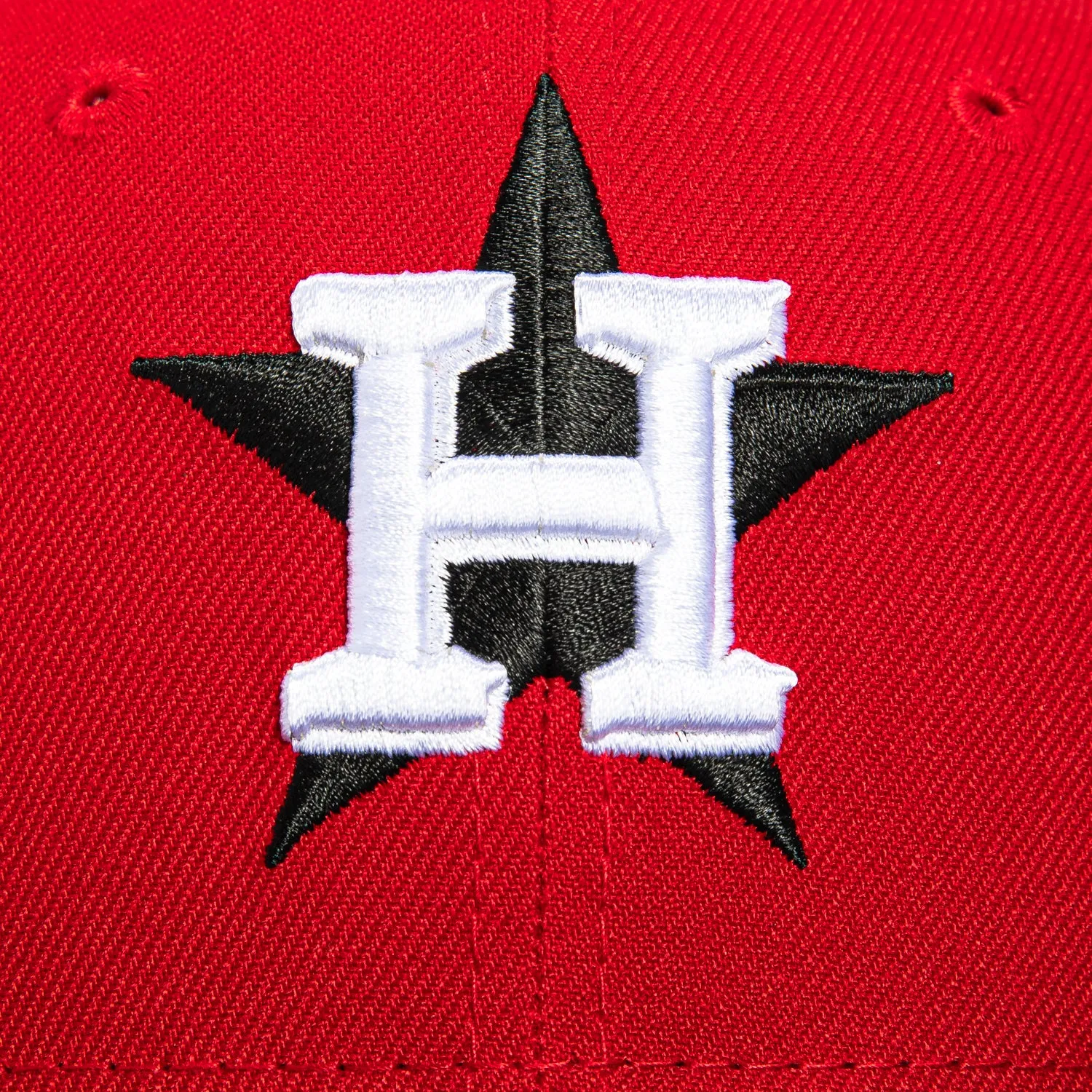 New Era 59Fifty Houston Astros Hat - Red. Black. White
