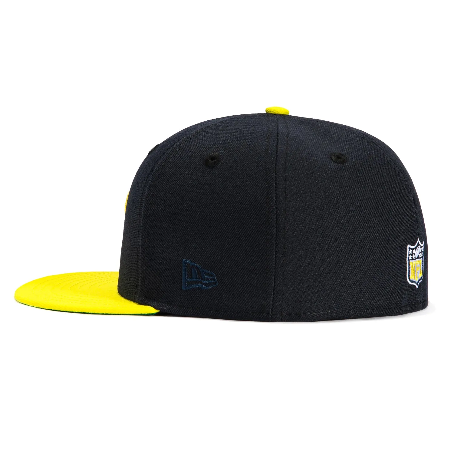 New Era 59Fifty Houston Texans 20th Anniversary Patch Hat - Navy. Yellow