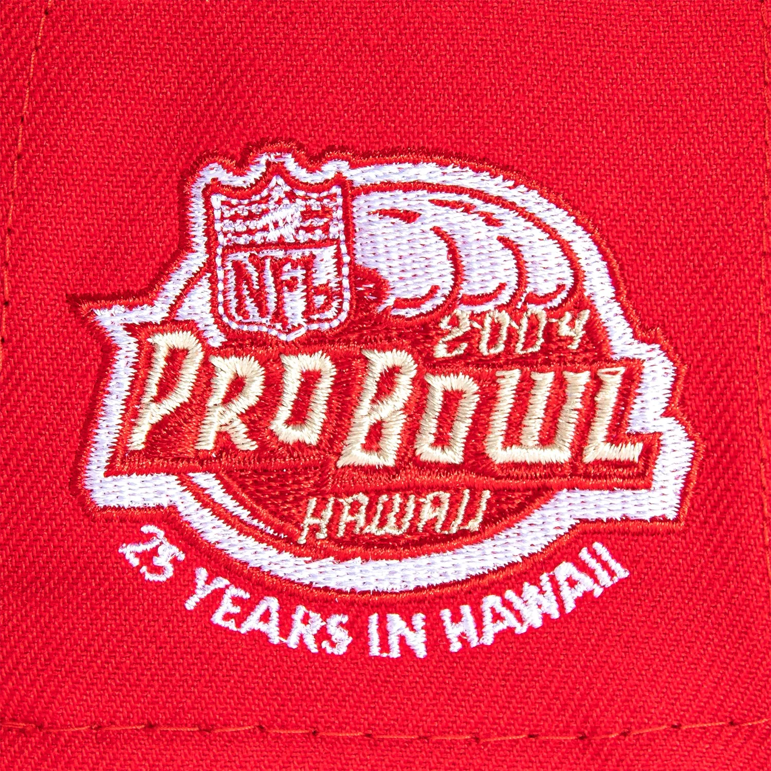 New Era 59Fifty Ice Cream Cleveland Browns 2004 Pro Bowl Patch Word Hat - Red