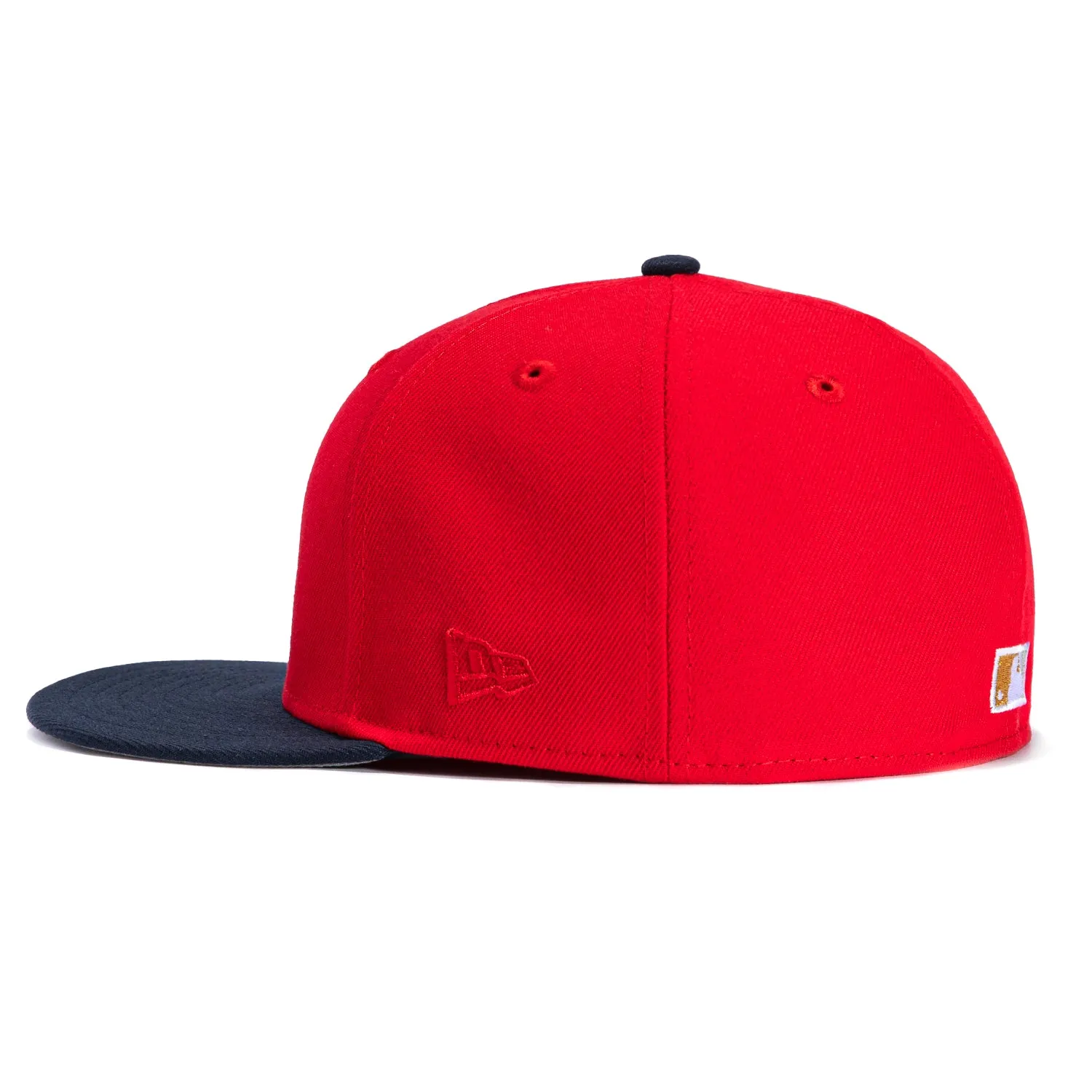 New Era 59Fifty Kansas City Royals 40th Anniversary Patch Hat - Red. Navy