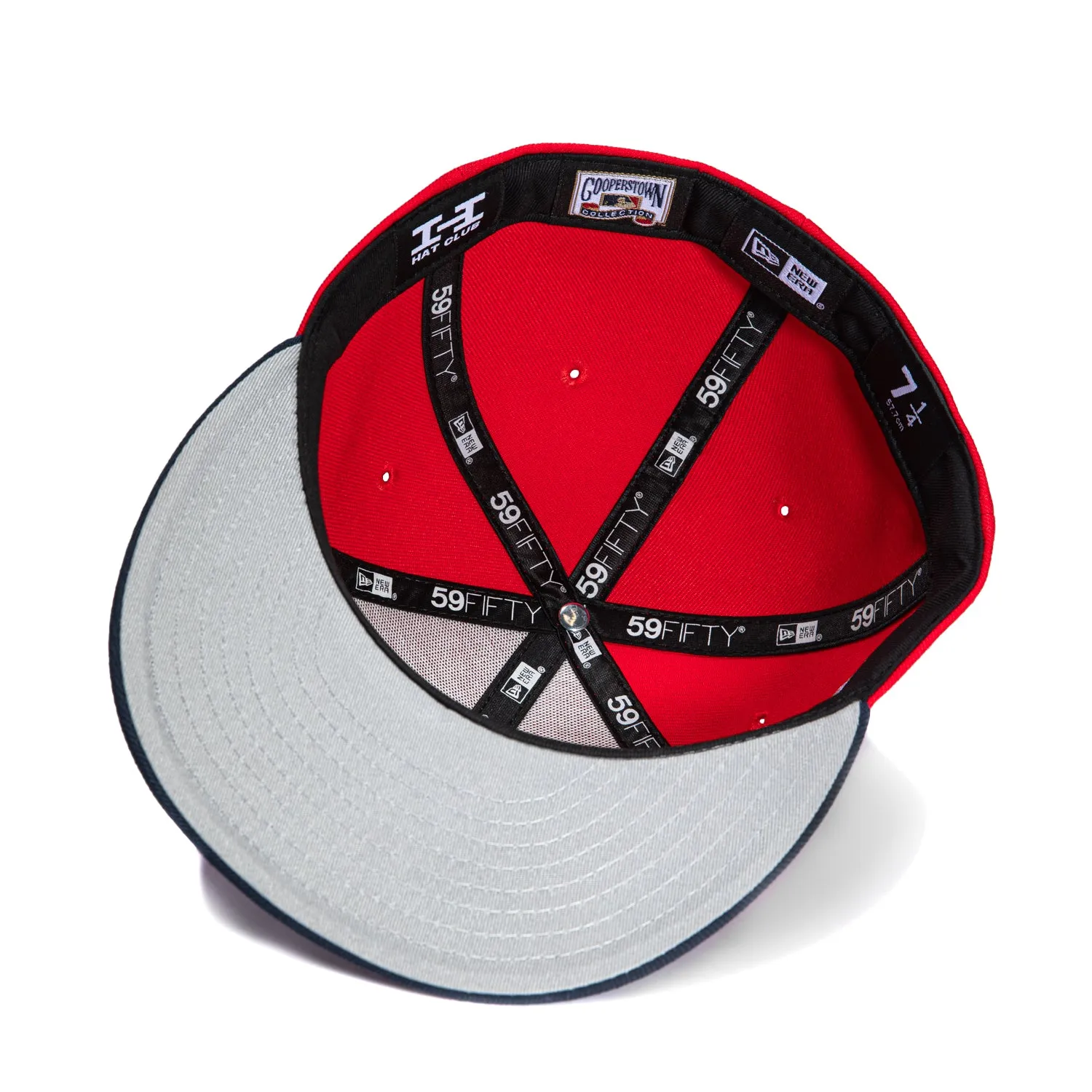 New Era 59Fifty Kansas City Royals 40th Anniversary Patch Hat - Red. Navy