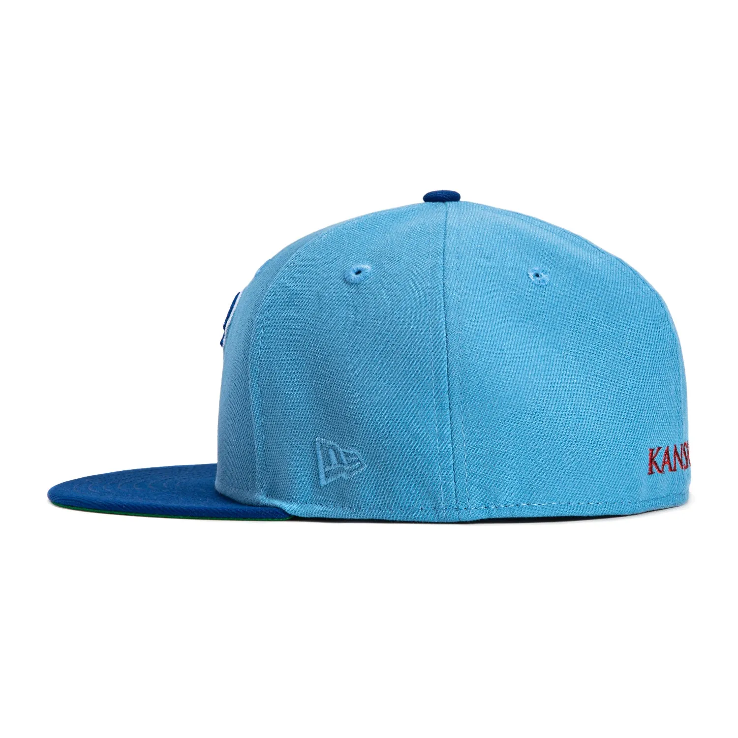 New Era 59Fifty Kansas Jayhawks 1988 Final Four Patch Hat - Light Blue, Royal