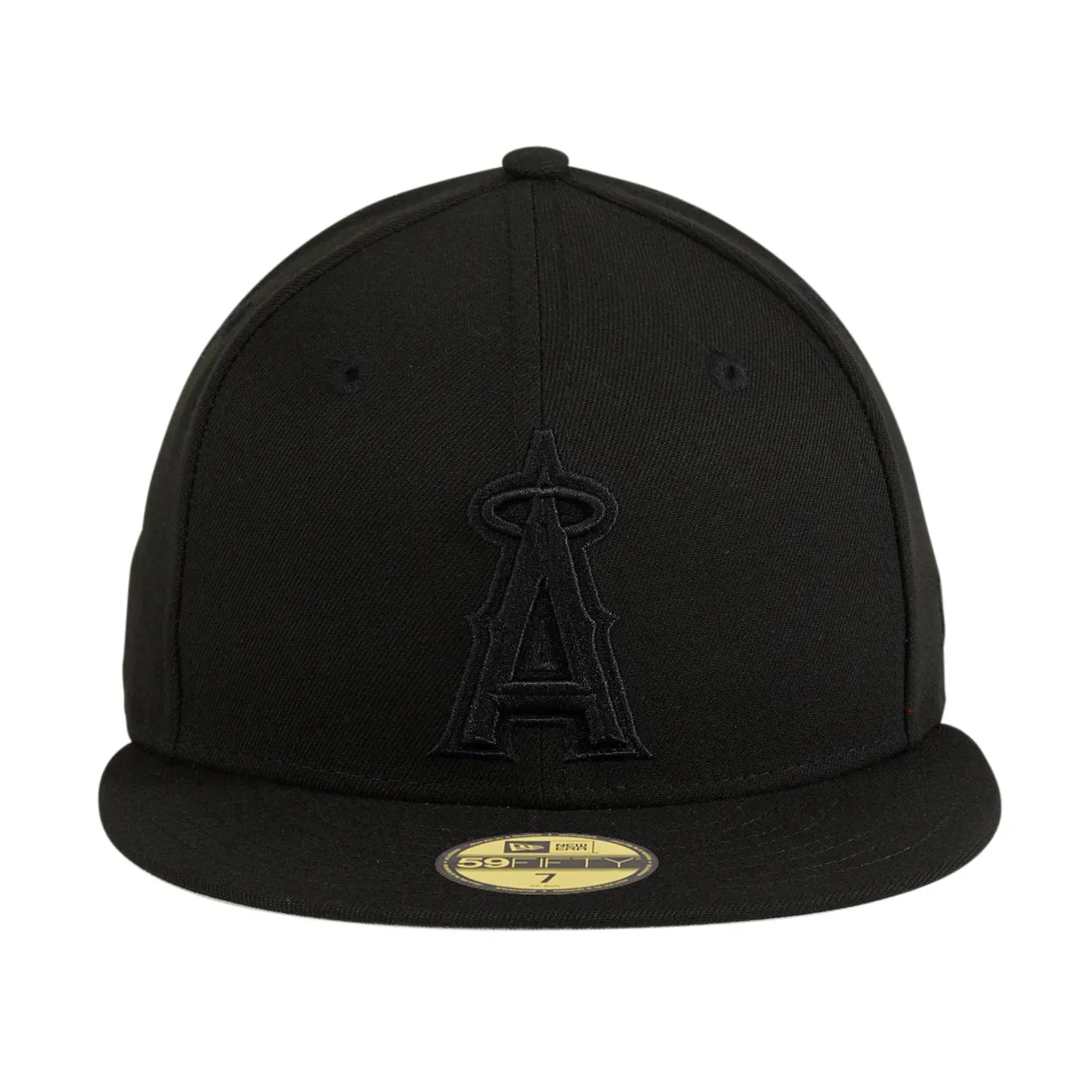 New Era 59Fifty Los Angeles Angels Hat - Black. Black
