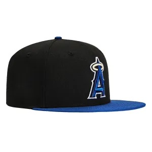 New Era 59Fifty Los Angeles Angels Hat - Black, Royal, White