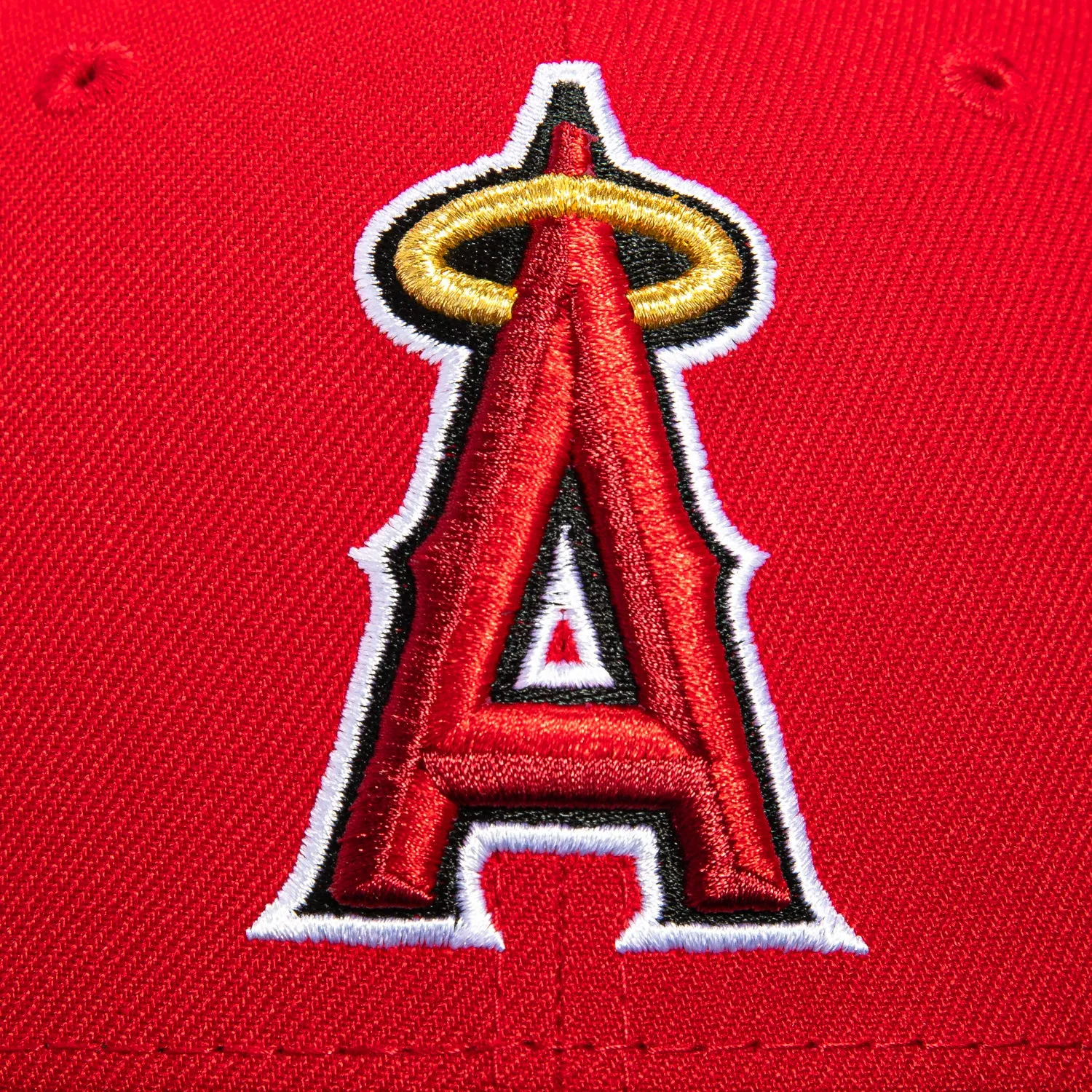 New Era 59Fifty Los Angeles Angels Hat - Red, Black