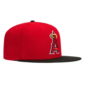 New Era 59Fifty Los Angeles Angels Hat - Red, Black