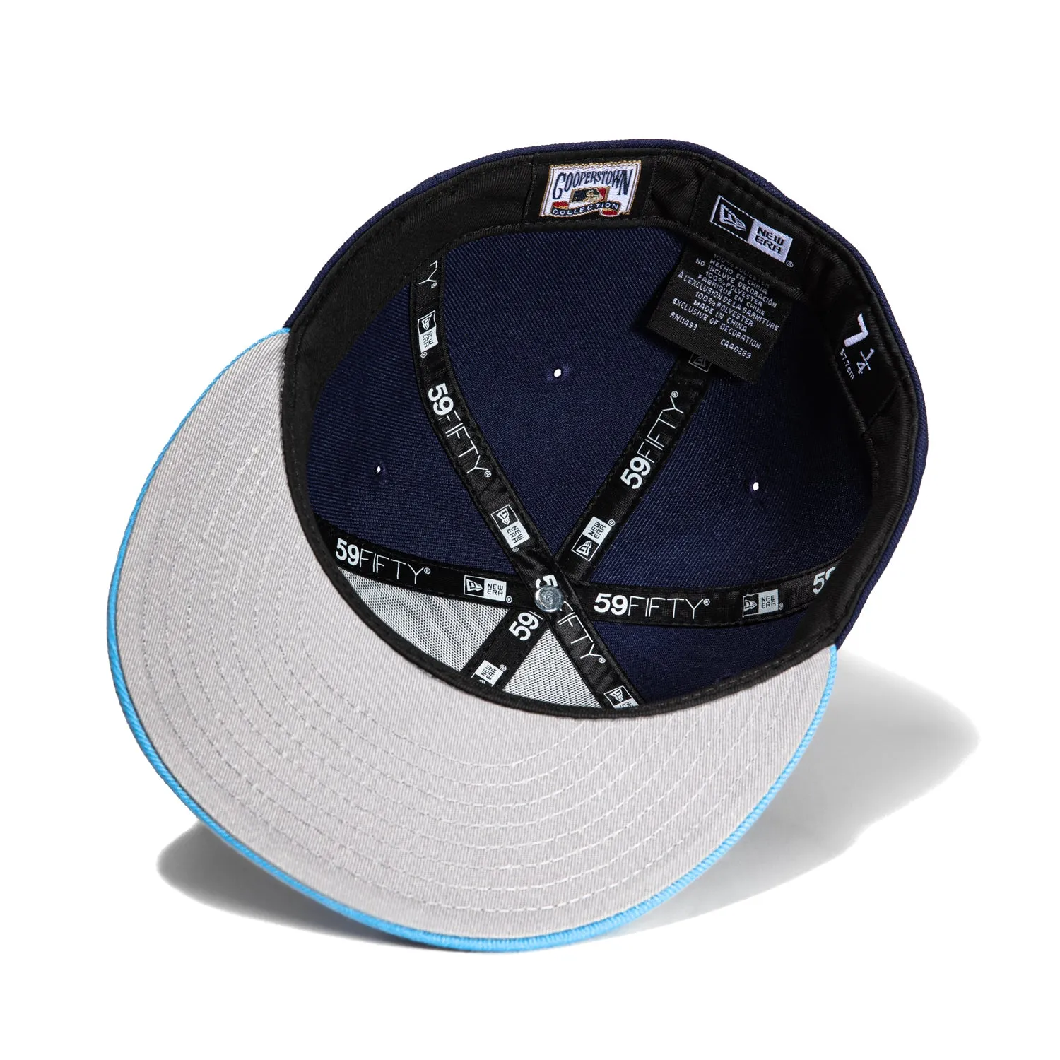 New Era 59Fifty Los Angeles Angels Logo Patch Alternate Hat - Light Navy, Light Blue