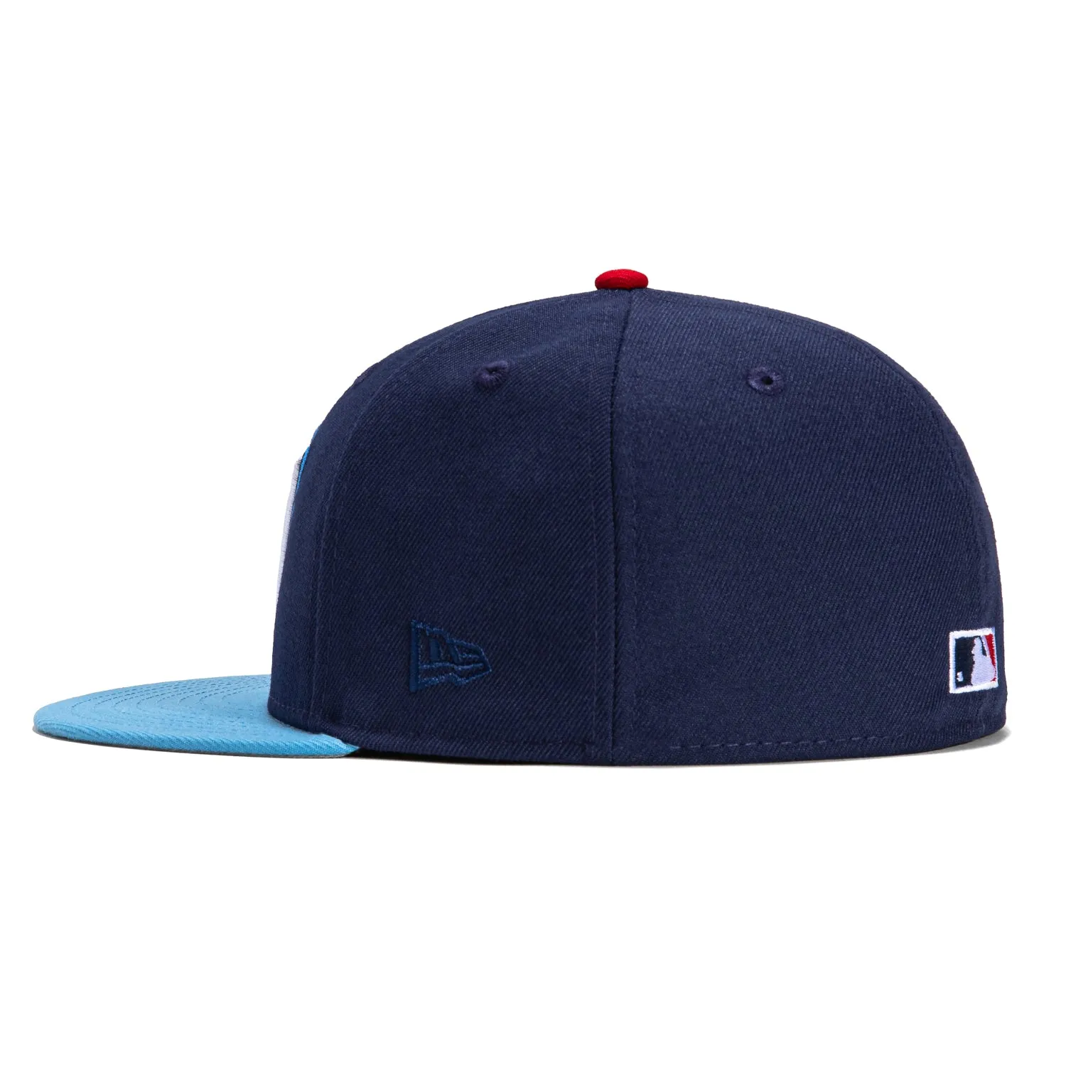 New Era 59Fifty Los Angeles Angels Logo Patch Alternate Hat - Light Navy, Light Blue