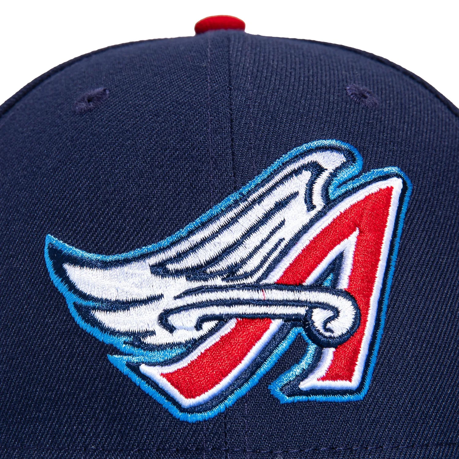 New Era 59Fifty Los Angeles Angels Logo Patch Alternate Hat - Light Navy, Light Blue