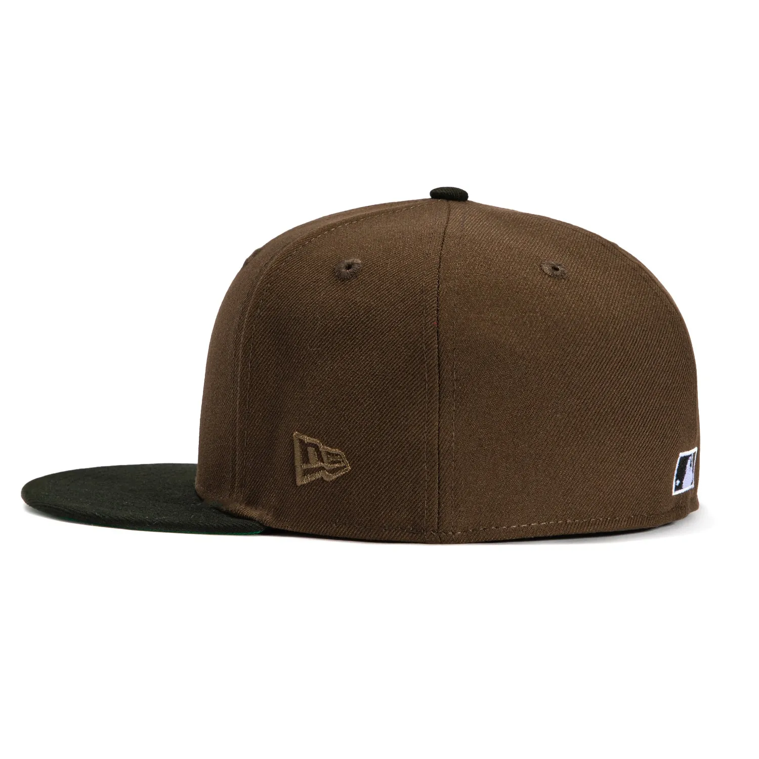New Era 59Fifty Los Angeles Dodgers 1988 World Series Patch Hat - Brown, Black, White