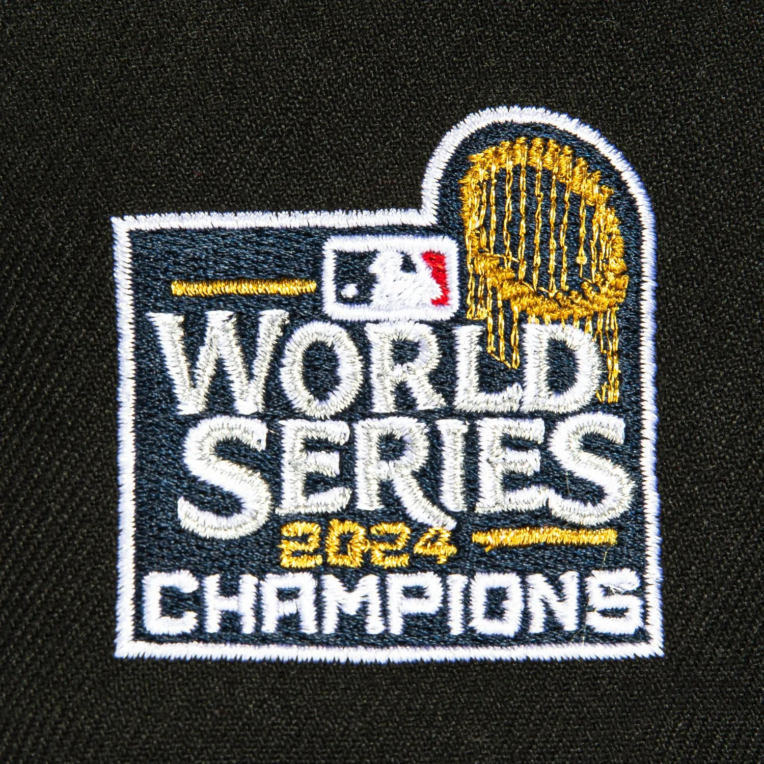 New Era 59Fifty Los Angeles Dodgers 2024 World Series Champions Patch City Hat - Black. Royal