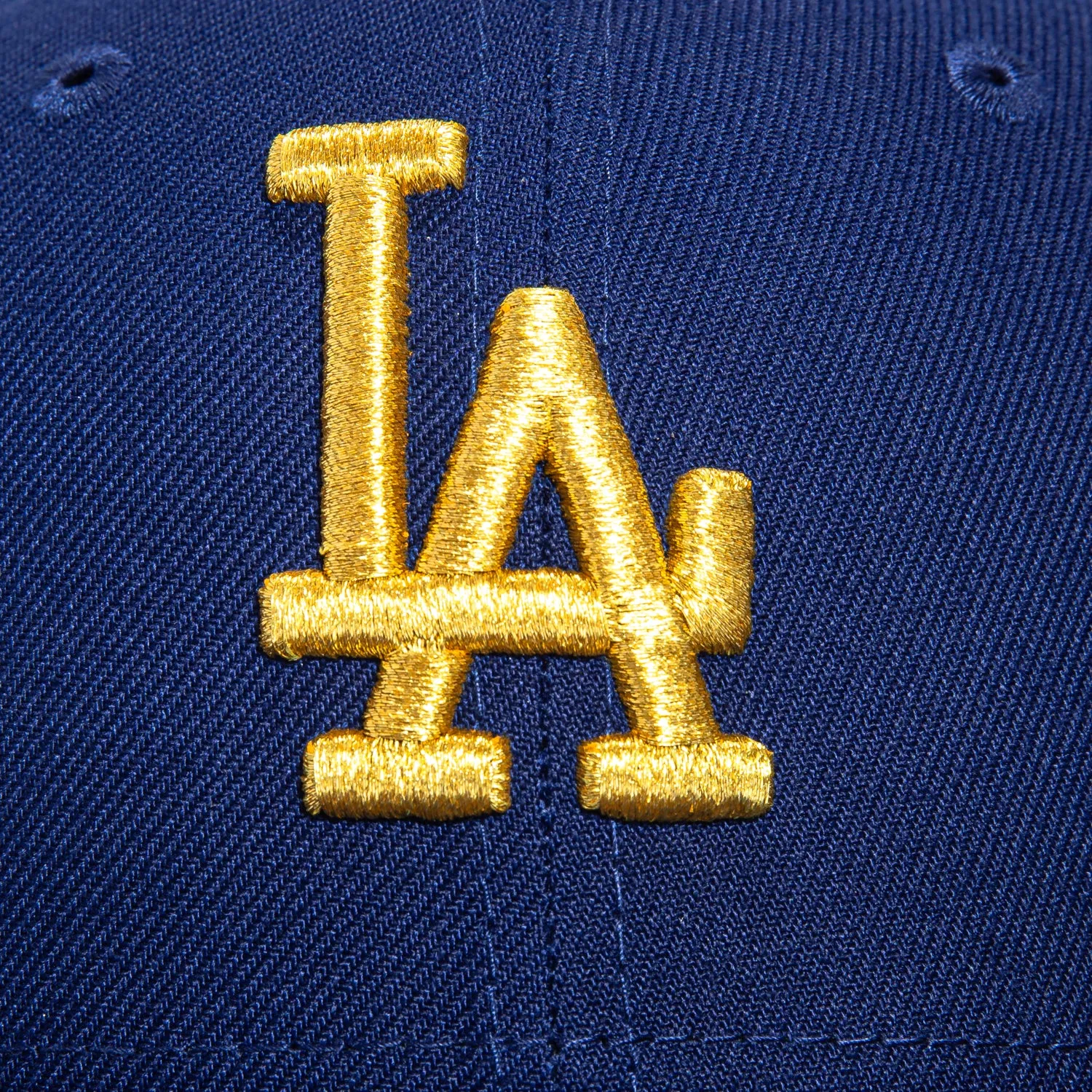 New Era 59Fifty Los Angeles Dodgers 2024 World Series Champions Patch Hat - Royal, Gold