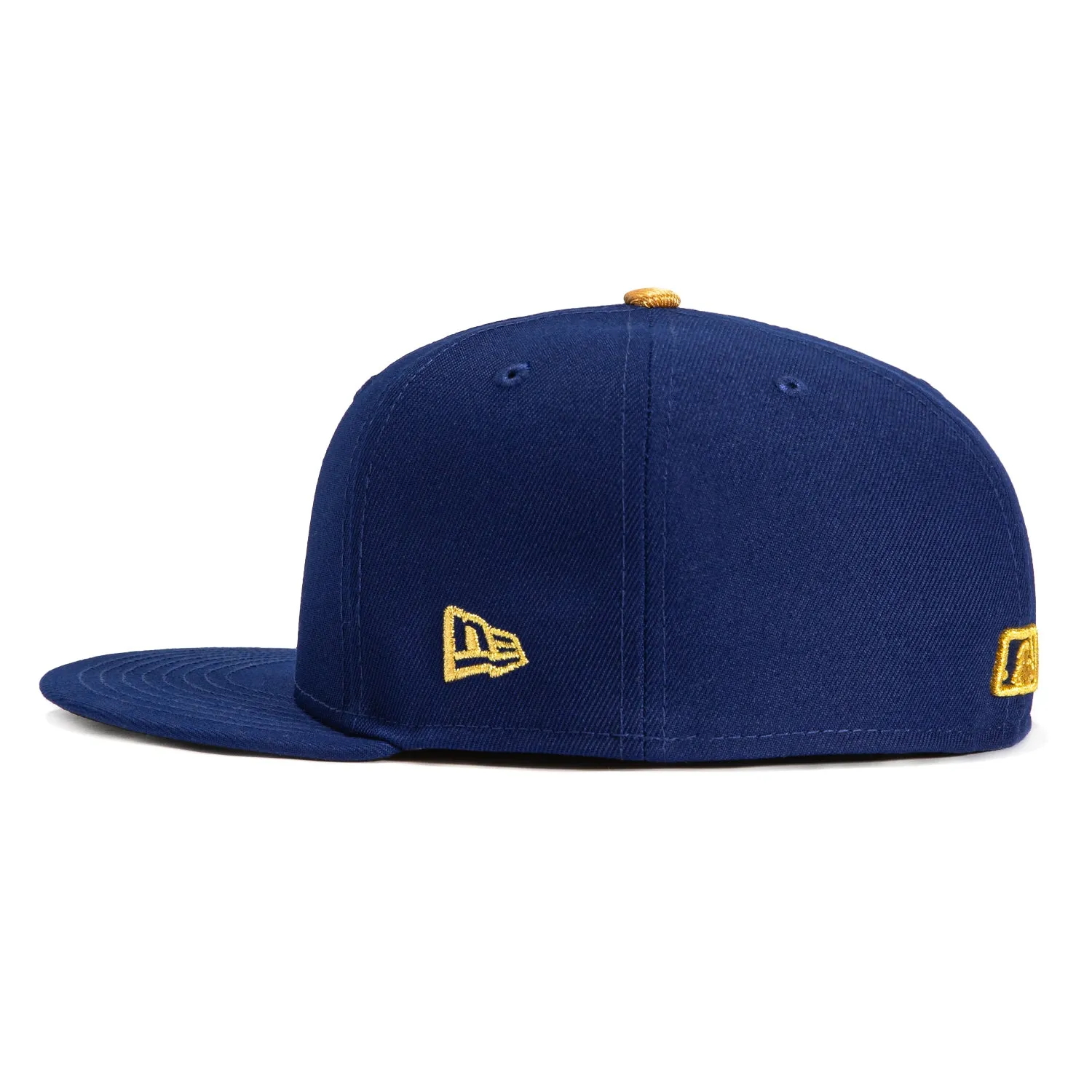 New Era 59Fifty Los Angeles Dodgers 2024 World Series Champions Patch Hat - Royal, Gold