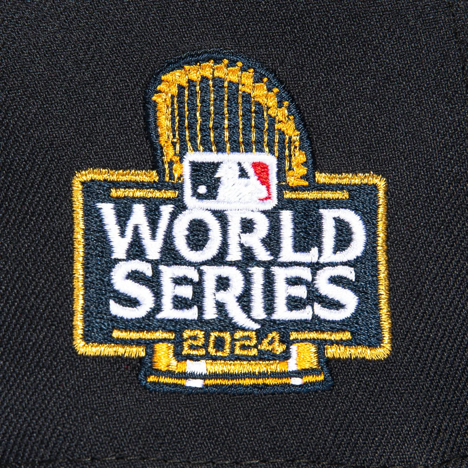New Era 59Fifty Los Angeles Dodgers 2024 World Series Patch Hat - Navy, White