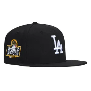 New Era 59Fifty Los Angeles Dodgers 2024 World Series Patch Hat - Navy, White