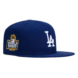 New Era 59Fifty Los Angeles Dodgers 2024 World Series Patch Hat - Royal
