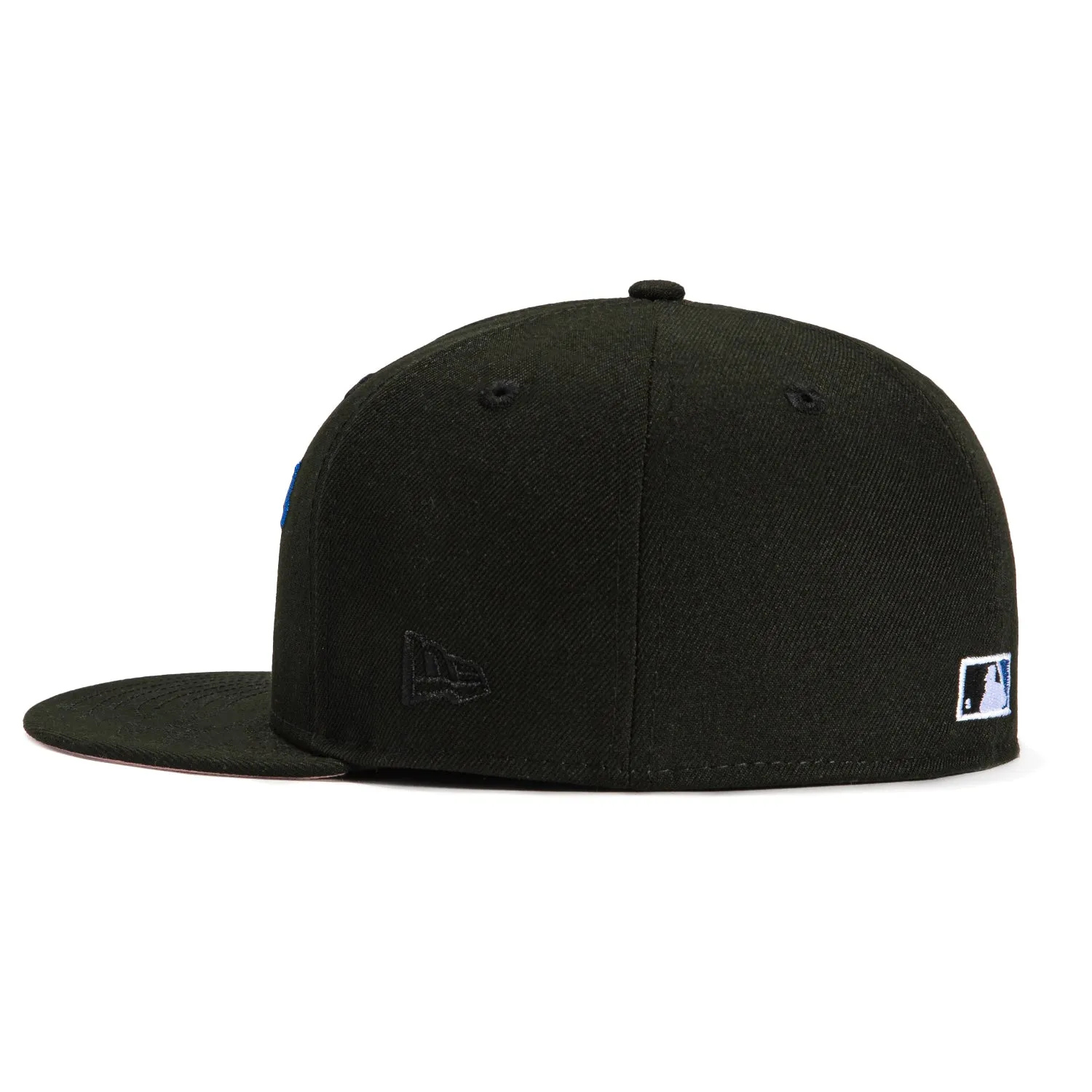 New Era 59Fifty Los Angeles Dodgers 40th Anniversary Patch Script Hat - Black, Royal