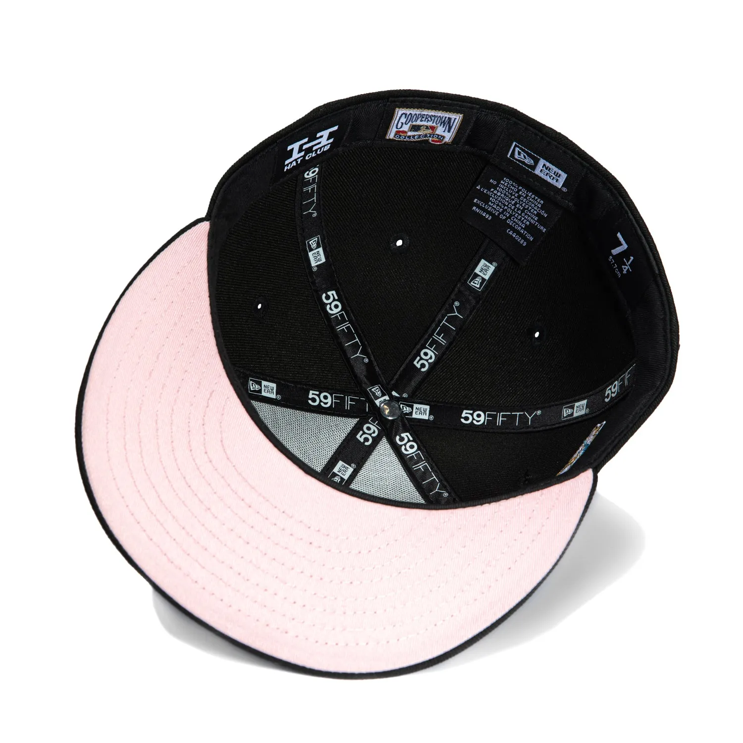 New Era 59Fifty Los Angeles Dodgers 40th Anniversary Patch Script Hat - Black, Royal