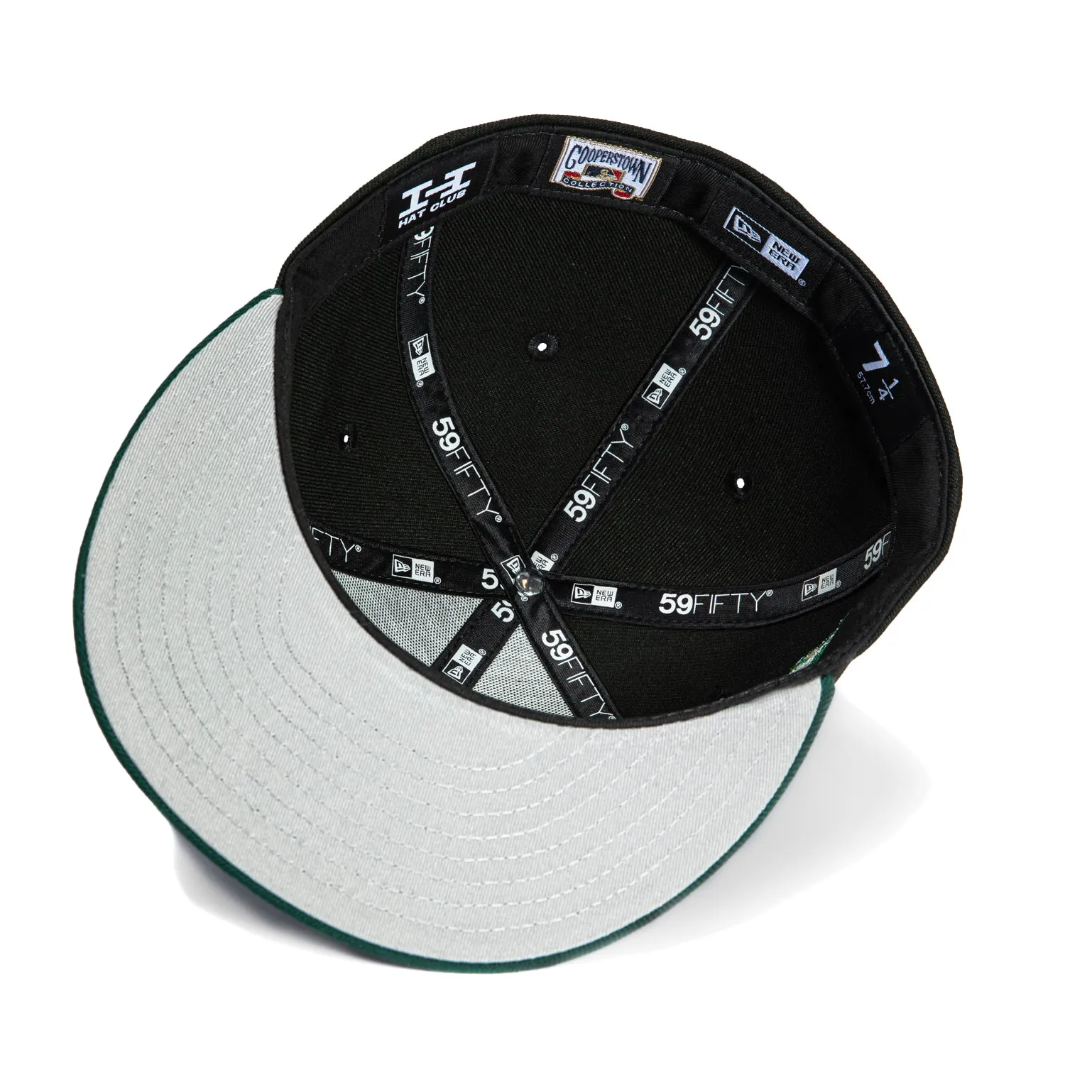 New Era 59Fifty Los Angeles Dodgers 40th Anniversary Stadium Patch Word Hat - Black, Green