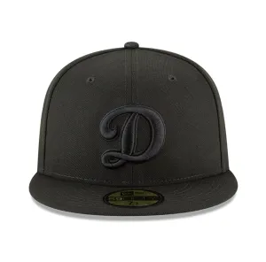 New Era 59Fifty Los Angeles Dodgers D Hat - Black. Black