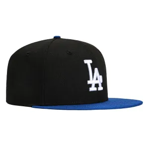 New Era 59Fifty Los Angeles Dodgers Hat - Black. Royal. White