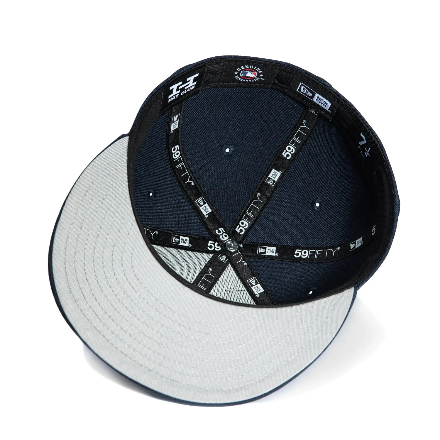 New Era 59Fifty Los Angeles Dodgers Hat - Navy. White
