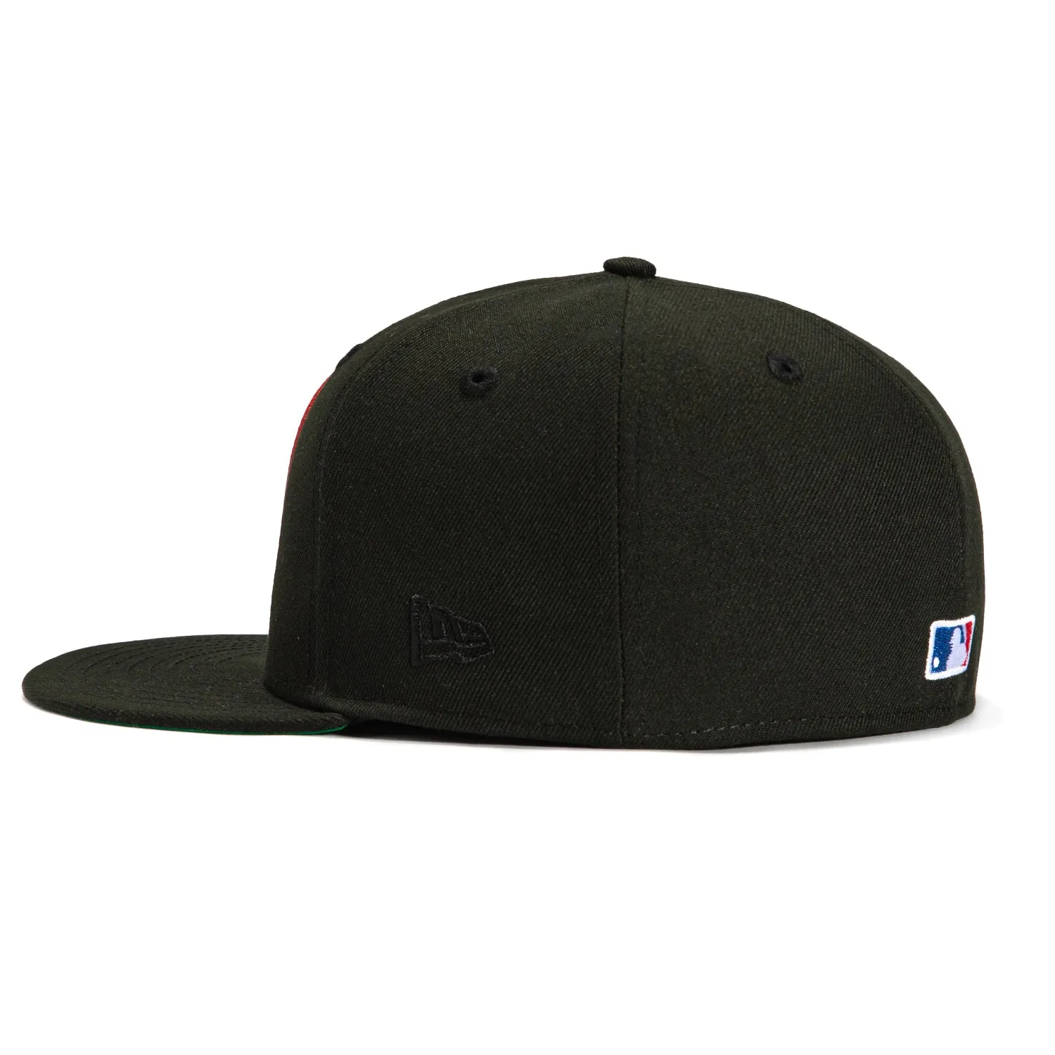 New Era 59Fifty Los Angeles Dodgers Logo Patch 1984 Olympic Stadium Hat - Black