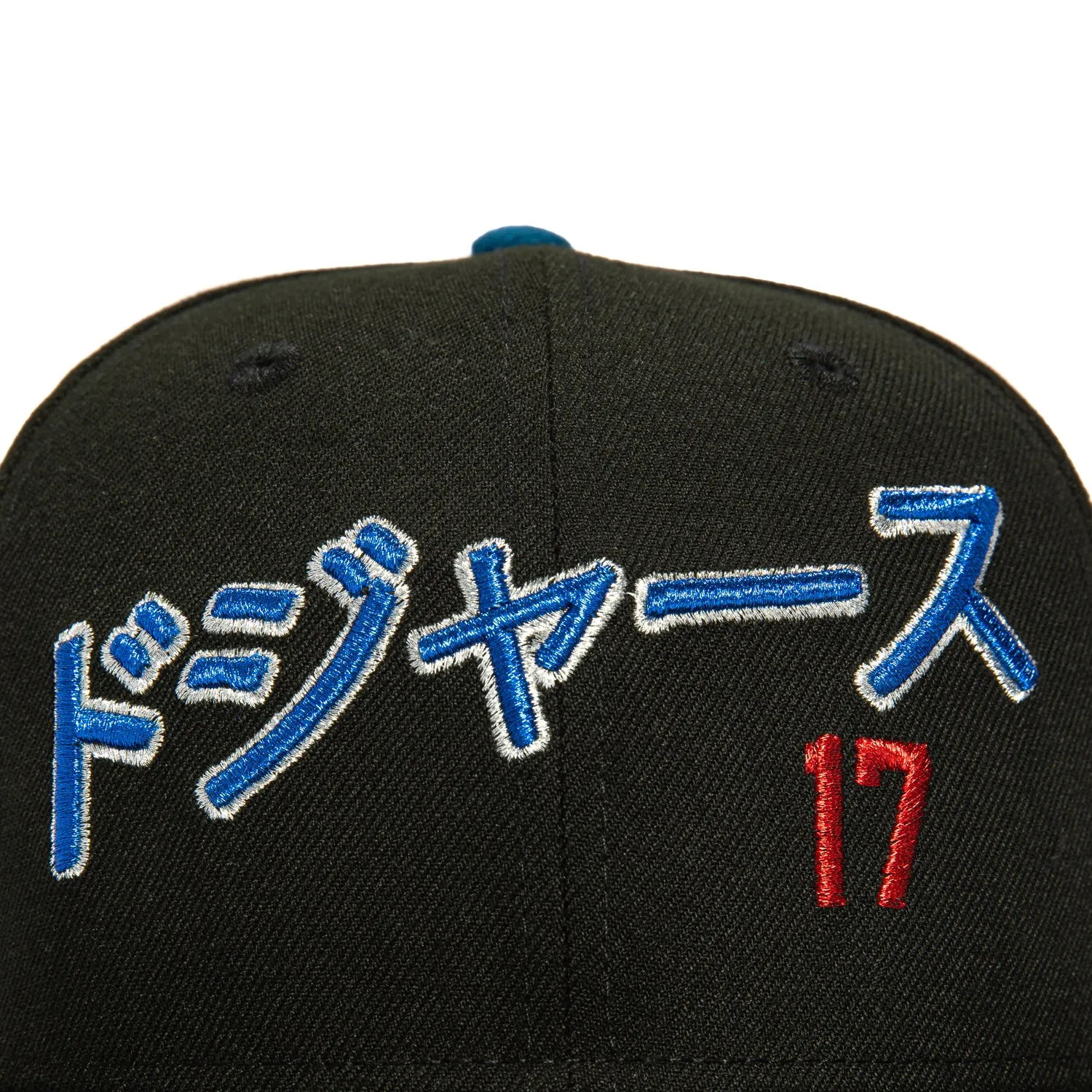 New Era 59Fifty Los Angeles Dodgers Shotime Patch Kanji Script Hat - Black