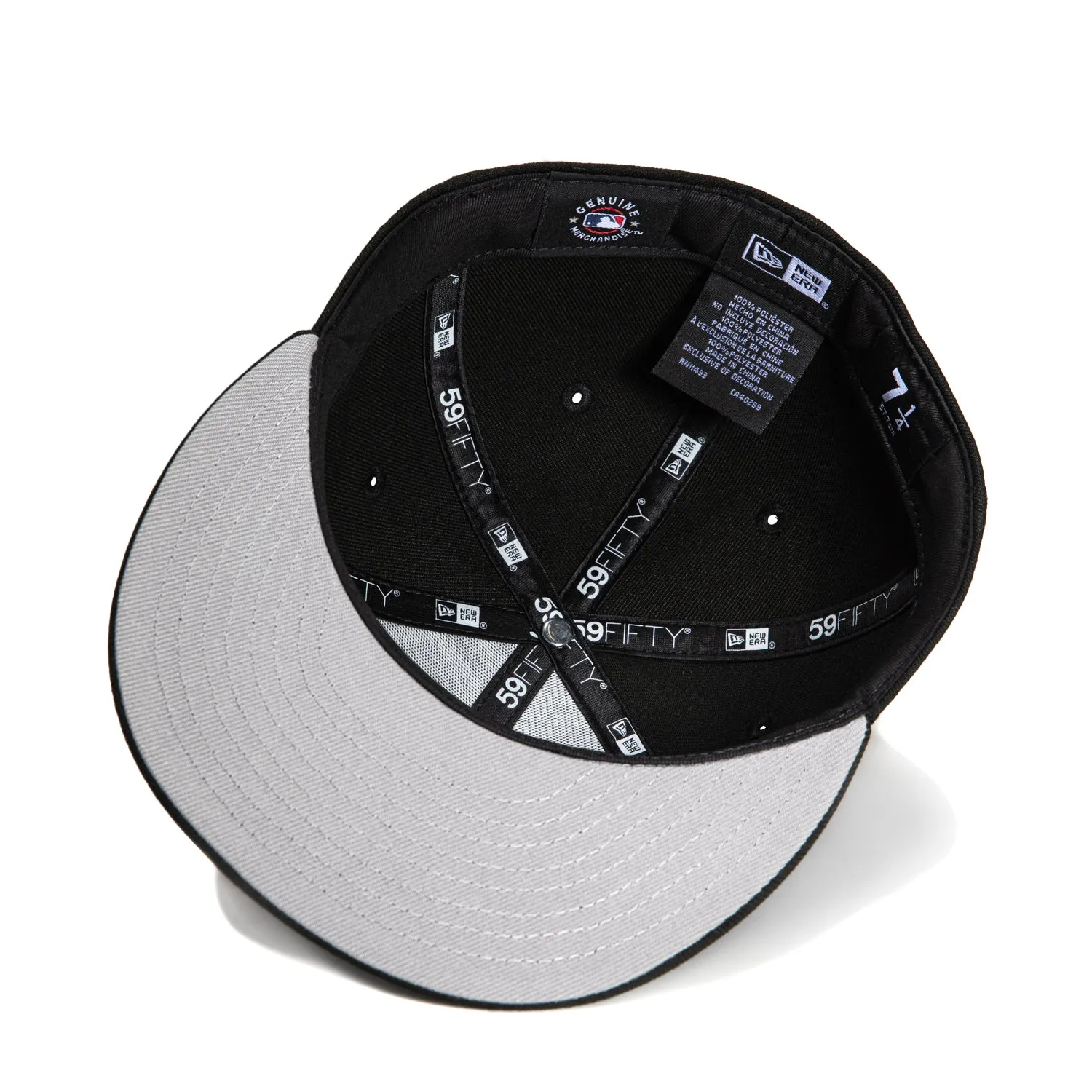 New Era 59Fifty Los Angeles Dodgers Upside Down Hat - Black. White