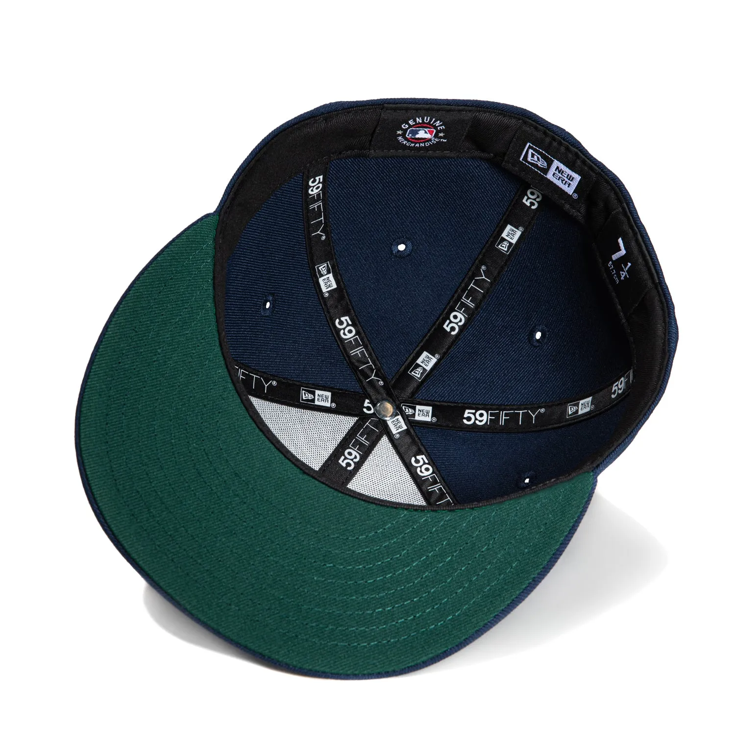 New Era 59Fifty Los Angeles Dodgers Upside Down Hat - Navy. White